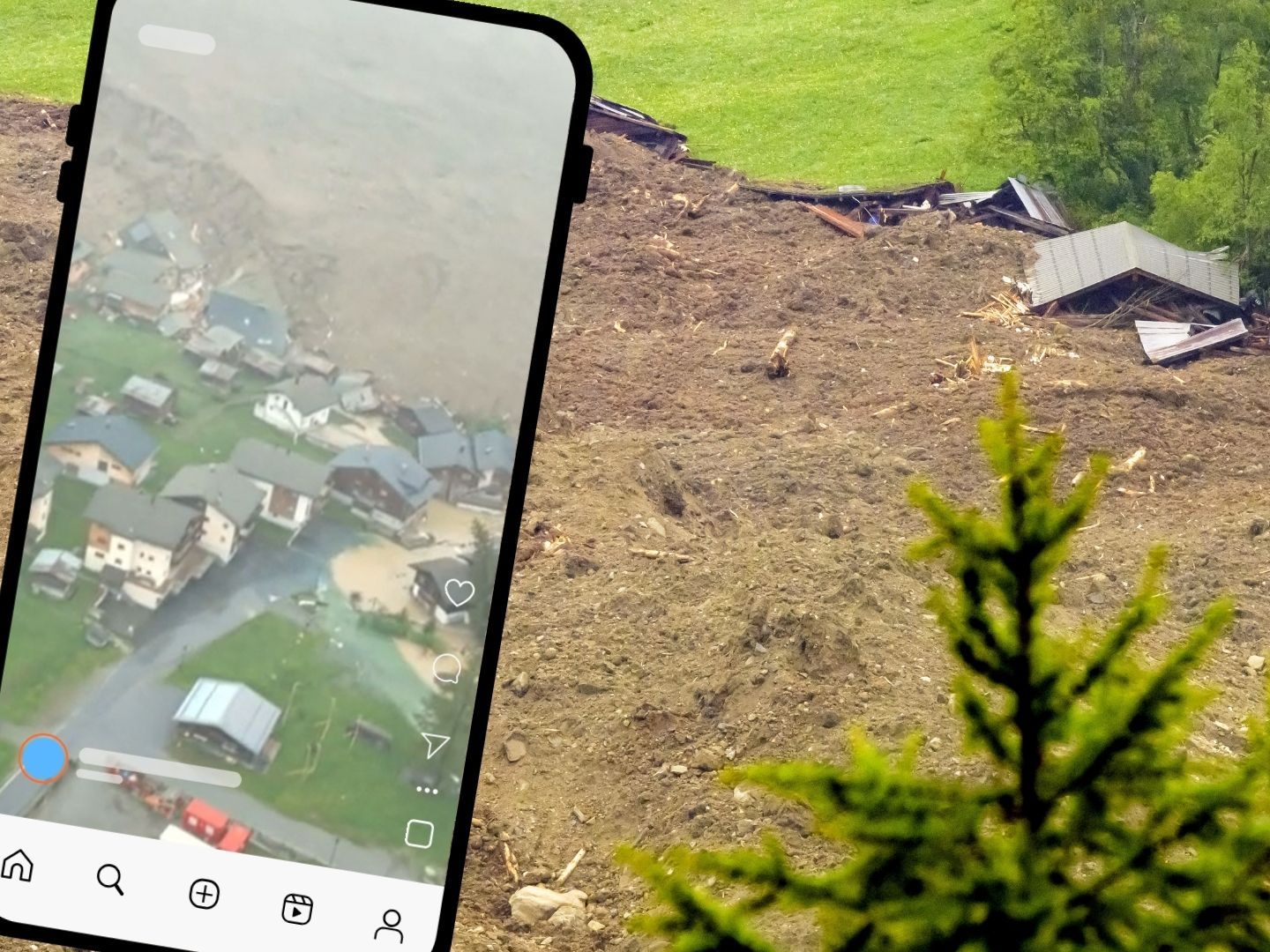 Erschütterungen des Naturereignisses waren in der gesamten Schweiz zu spüren