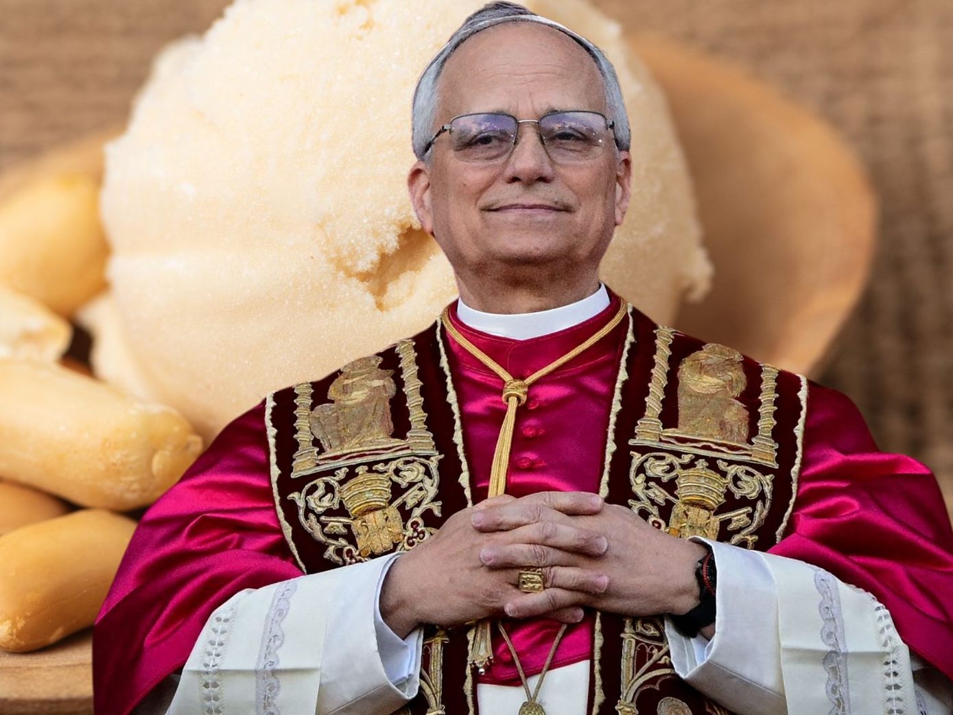 Ein römischer Eissalon plant eine neue Sorte mit Erdnussgeschmack zu Ehren von Papst Leo XIV. Die Kreation „Leonem“ soll nächste Woche erhältlich sein.