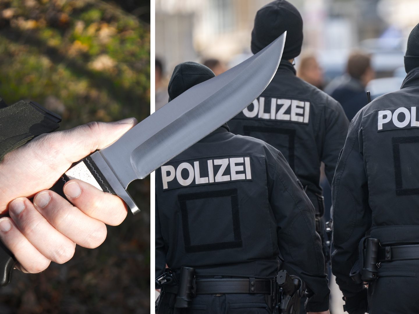 Kurz vor Mitternacht kam es zu einem Angriff mit einem Messer. (Symbolbild)