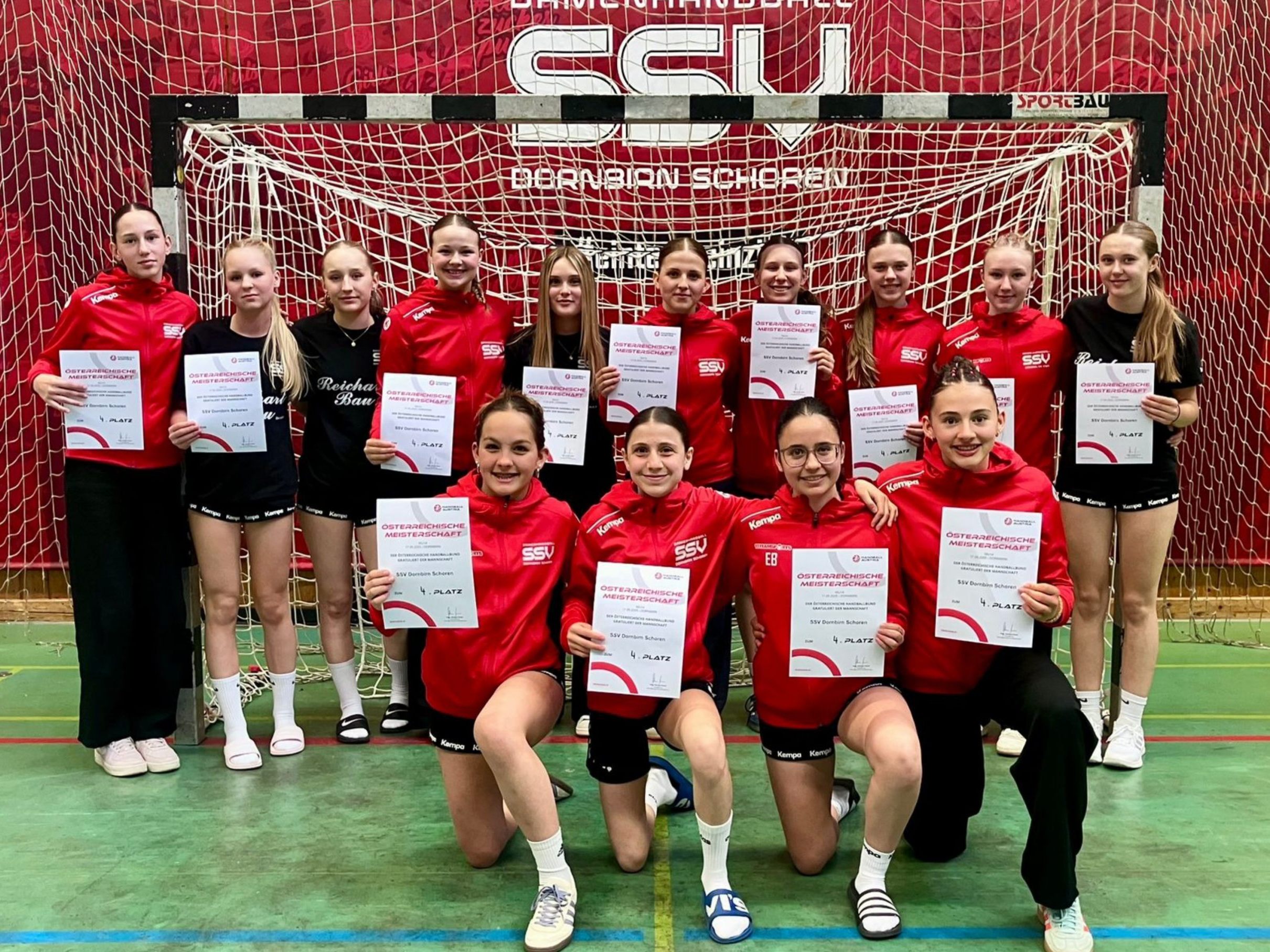 Mit einer tollen Leistung belegten die Schoren-Girls im nationalen U14-Elite-Cup am Ende den vierten Rang.