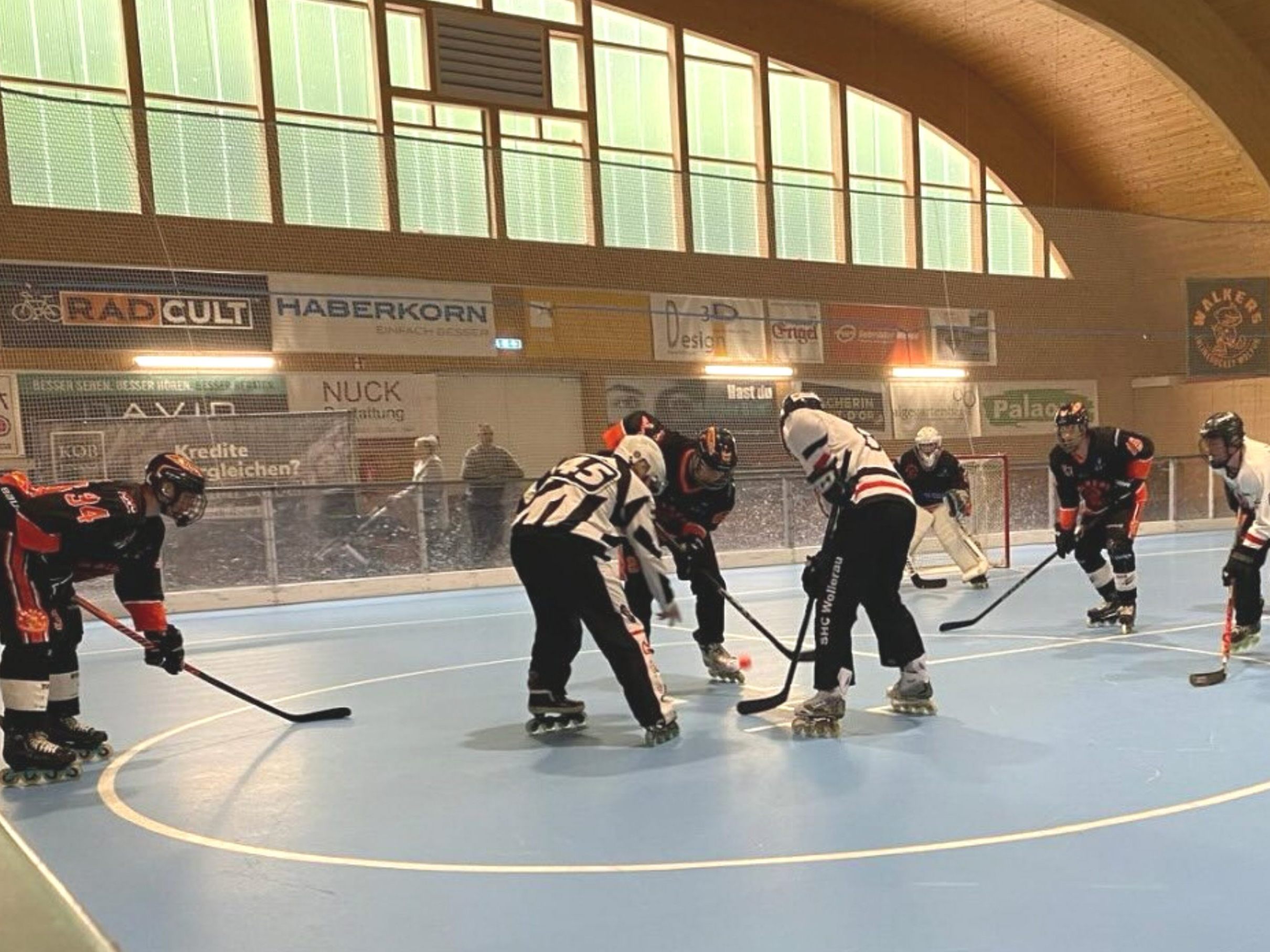Die Walkers Herren sicherten sich in einem spannenden Spiel gegen Wollerau einen 8:6-Heimsieg.