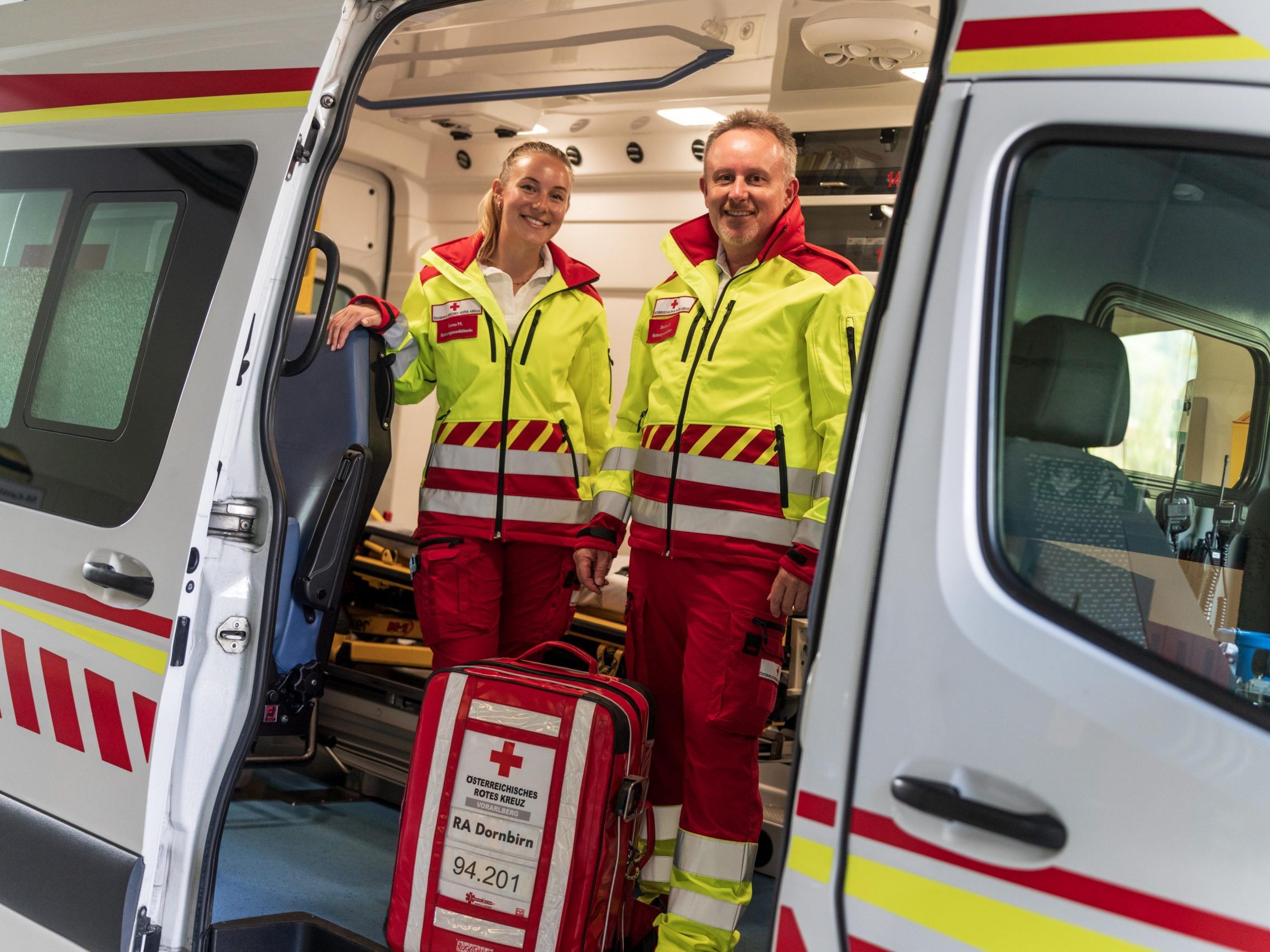 Rekordwert: Rotes Kreuz Vorarlberg fährt 145.000-mal aus Rekordwert: Rotes Kreuz Vorarlberg fährt 145.000-mal aus