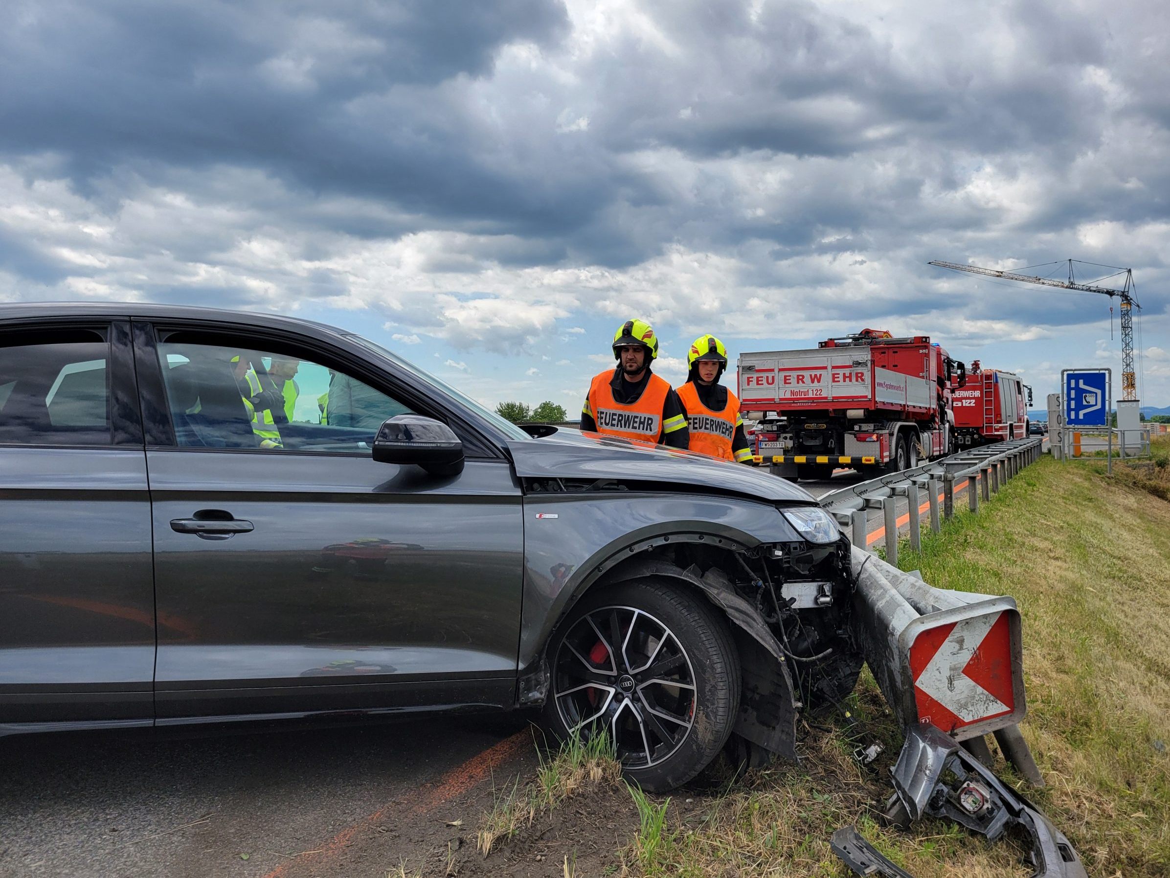 Ein Unfall sorgte für ein Verkehrschaos auf der S5. Ein Unfall sorgte für ein Verkehrschaos auf der S5.