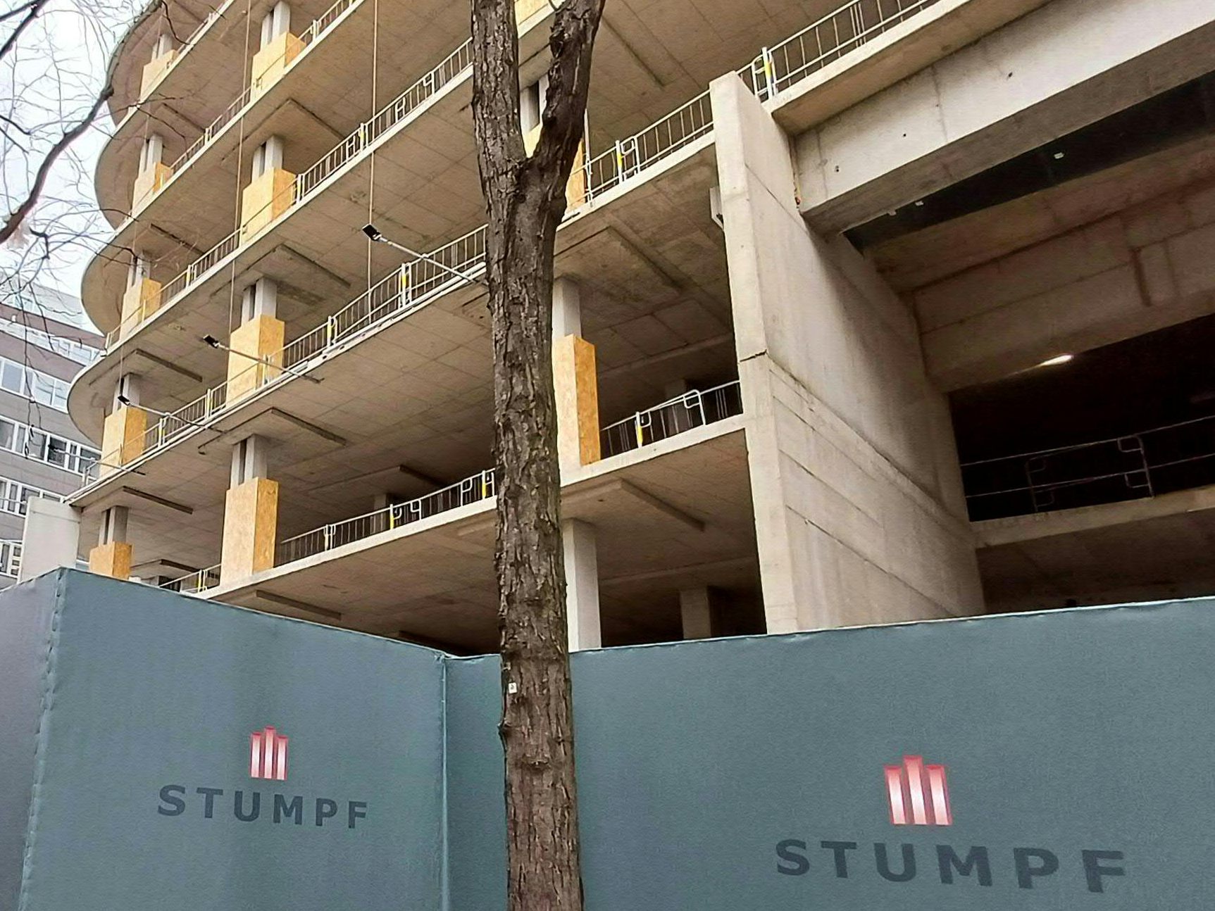 Eine Tochterfirma der Stumpf Gruppe hat den "Lamarr"-Rohbau in Wien 2024 gekauft. Eine Tochterfirma der Stumpf Gruppe hat den "Lamarr"-Rohbau in Wien 2024 gekauft.
