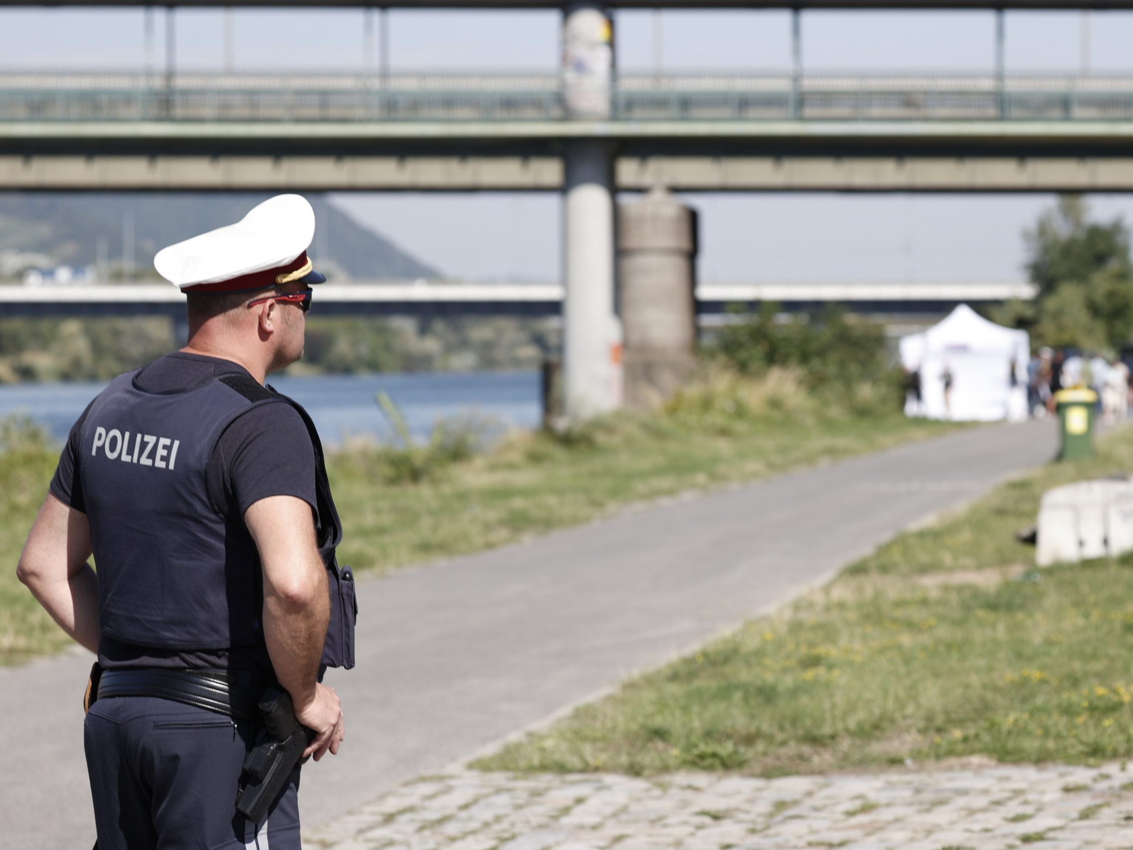 Tödlicher Badeunfall in der Neuen Donau. Tödlicher Badeunfall in der Neuen Donau.
