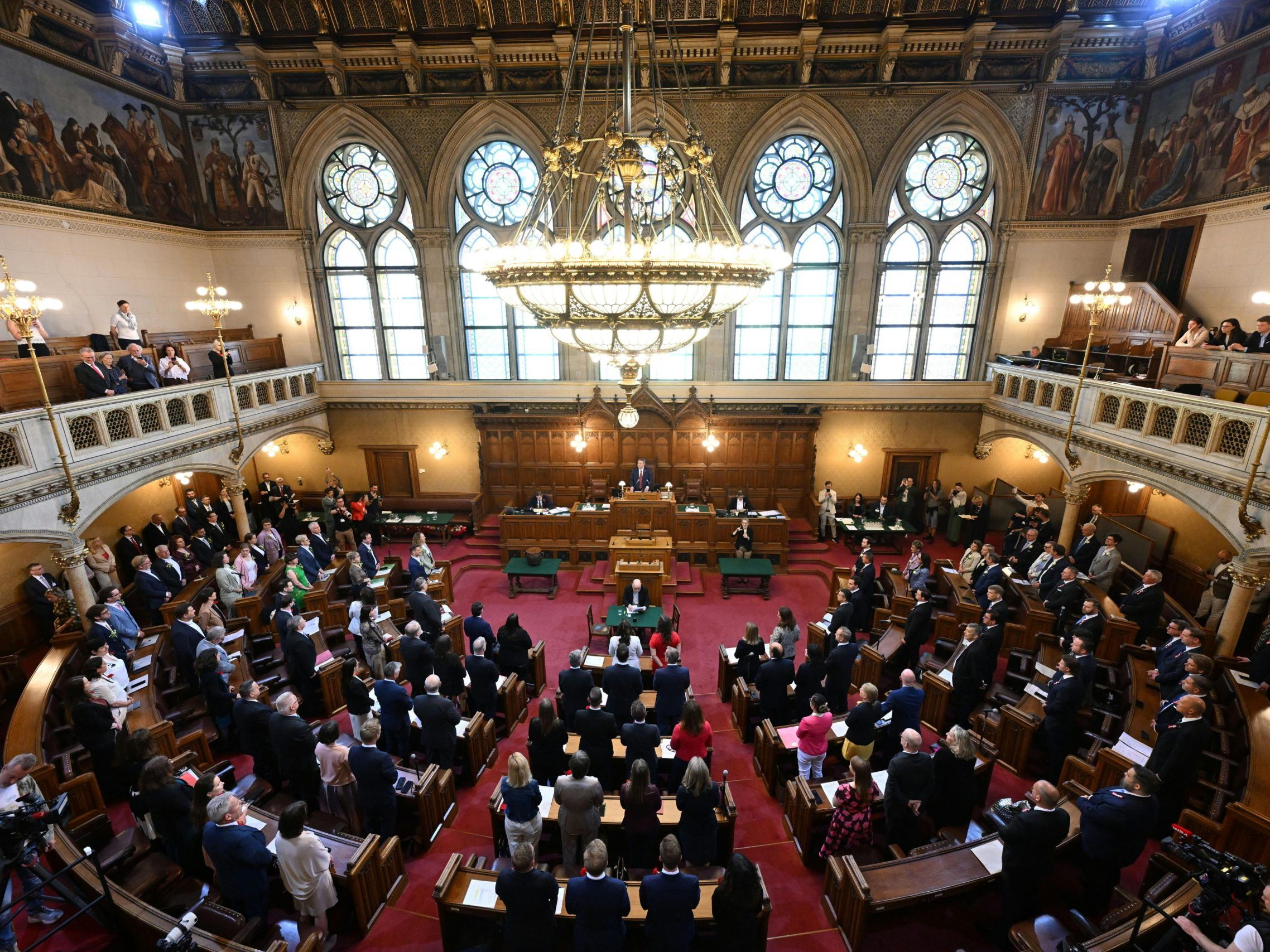 Sitzungen von Wiener Gemeinderat und Landtag nahen.