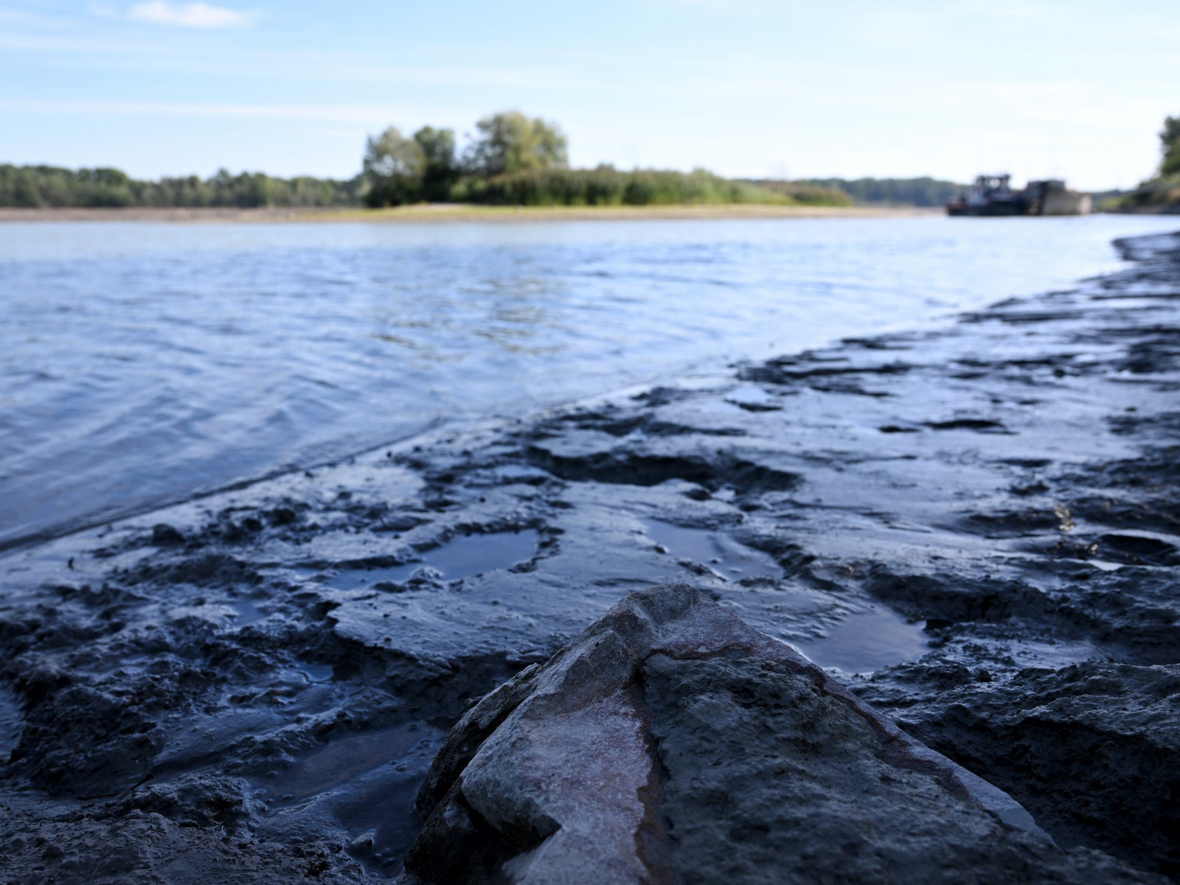 Die Donau in Niederösterreich.