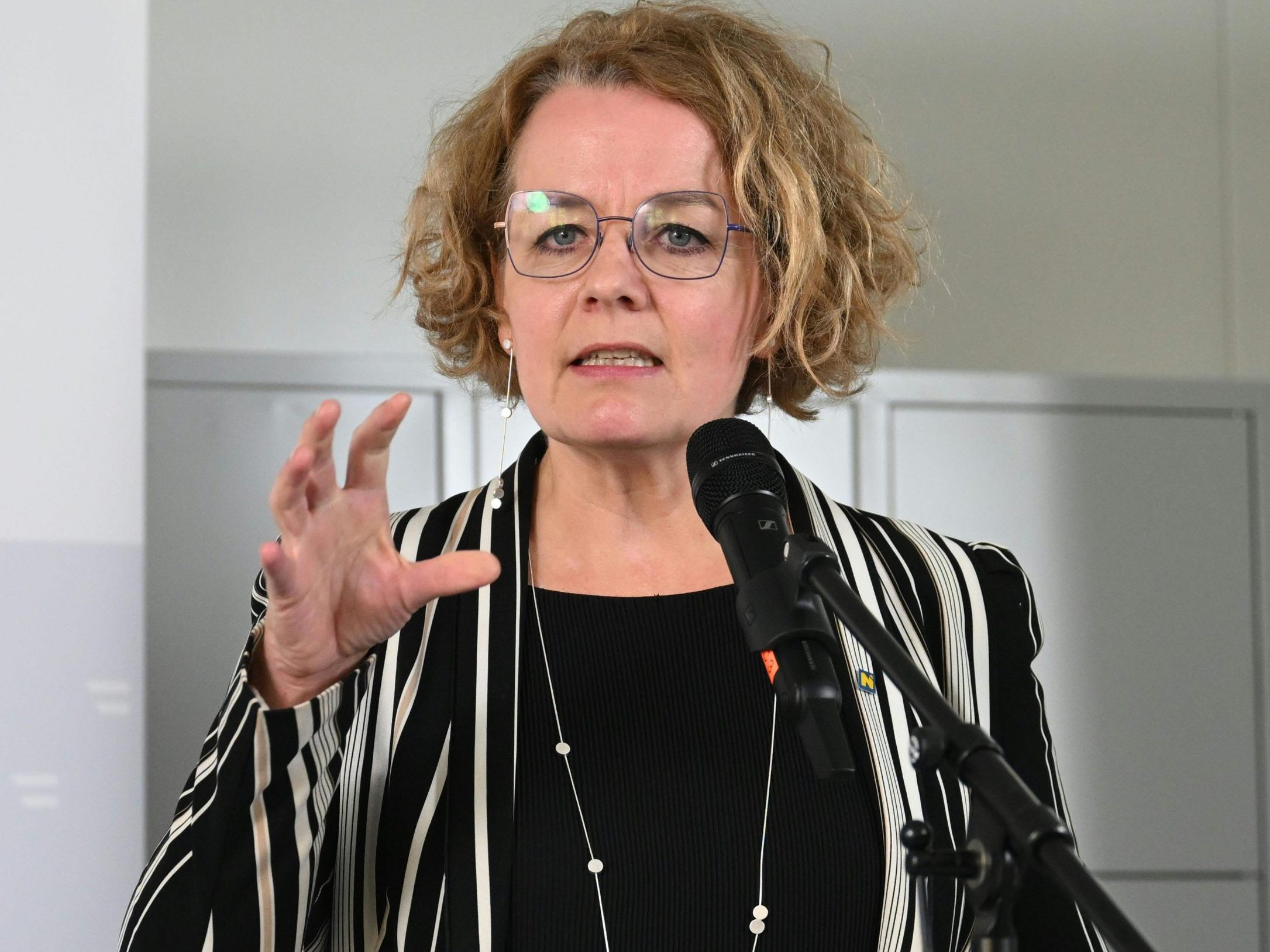 Niederösterreichs Landesrätin Christiane Teschl-Hofmeister kündigte Aussendung an.