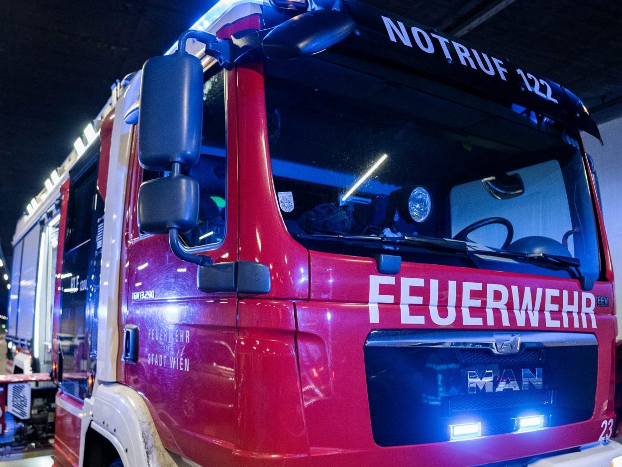 Feuerwehreinsatz in Wien-Meidling. Feuerwehreinsatz in Wien-Meidling.