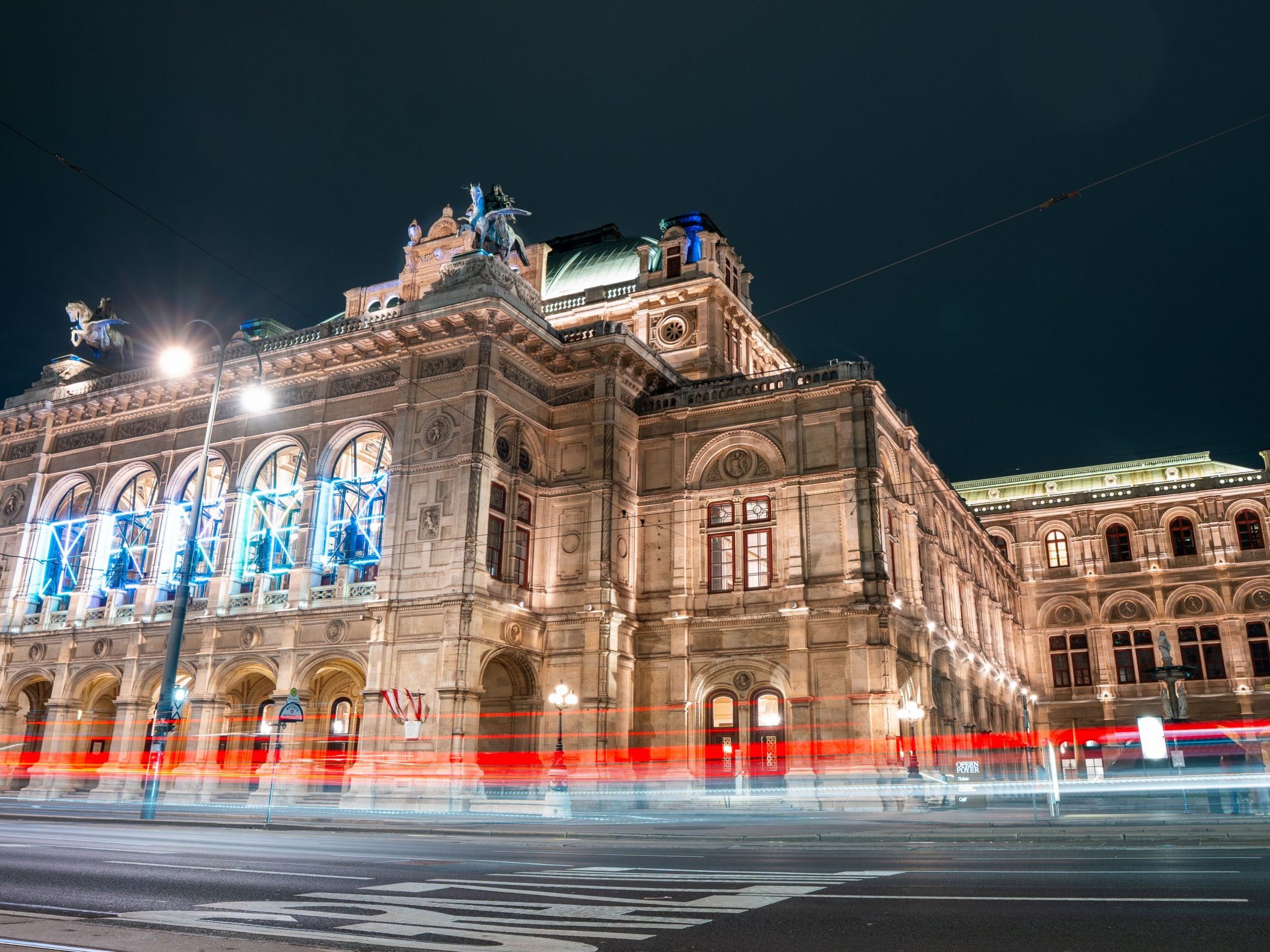Die Wiener Staatsoper.
