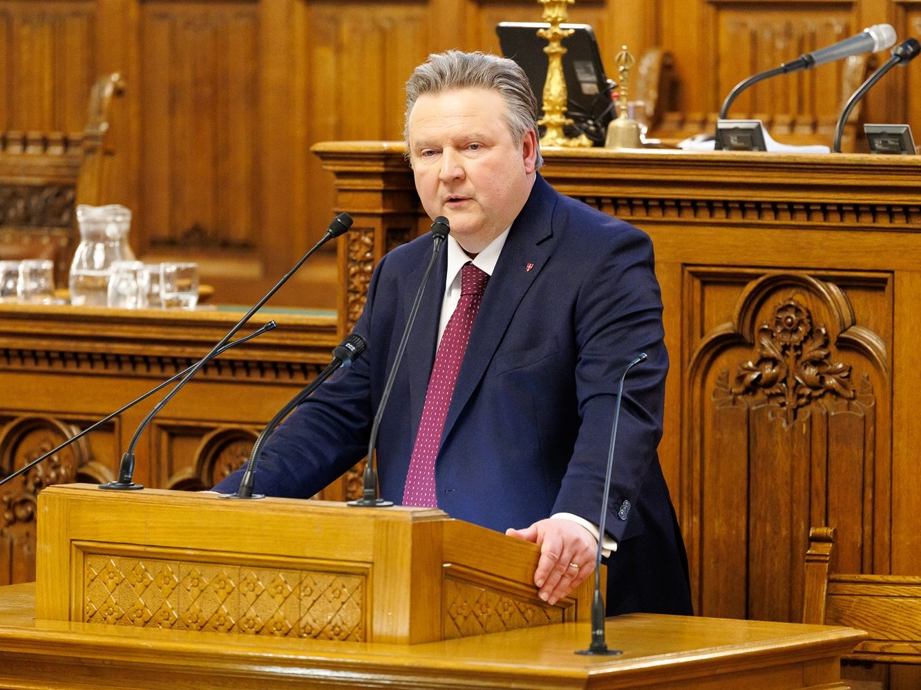 Wiens Landeschef Ludwig bei einer vergangenen Gemeinderatssitzung.