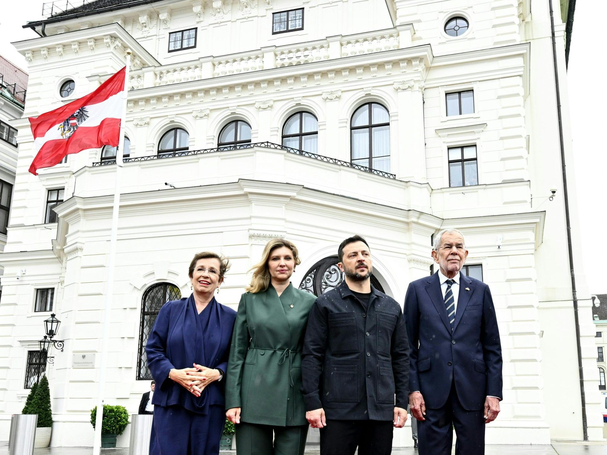 Premiere in Österreich: Ukrainischer Präsident zu Besuch in Wien Premiere in Österreich: Ukrainischer Präsident zu Besuch in Wien