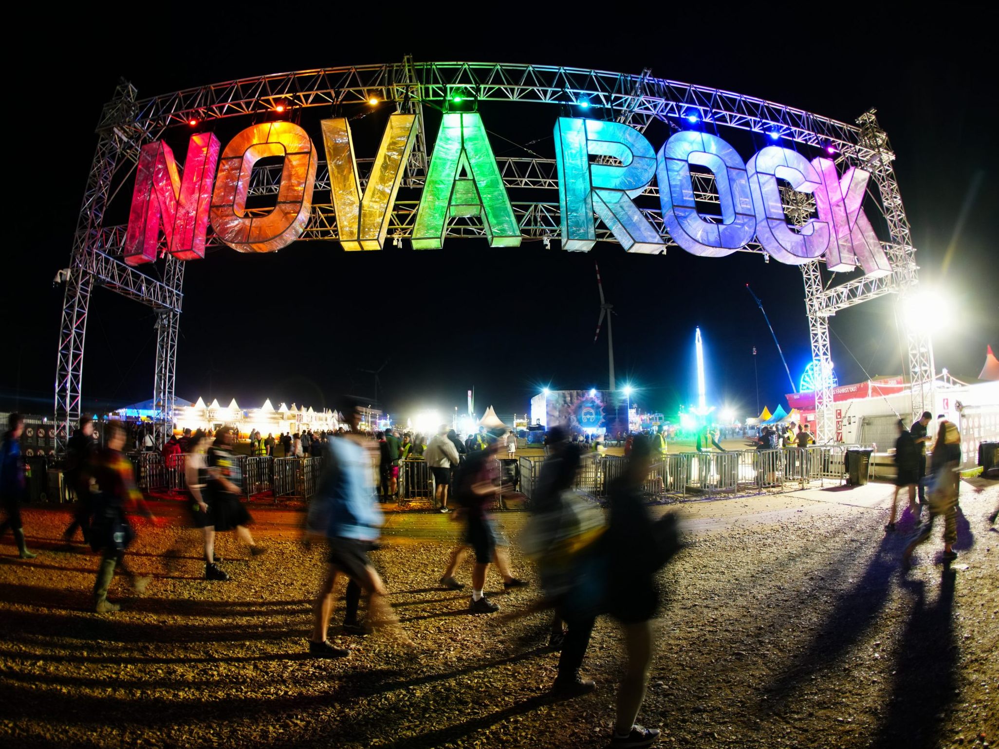 Die Vorbereitungen für das Nova Rock gehen in Nickelsdorf ins Finale.