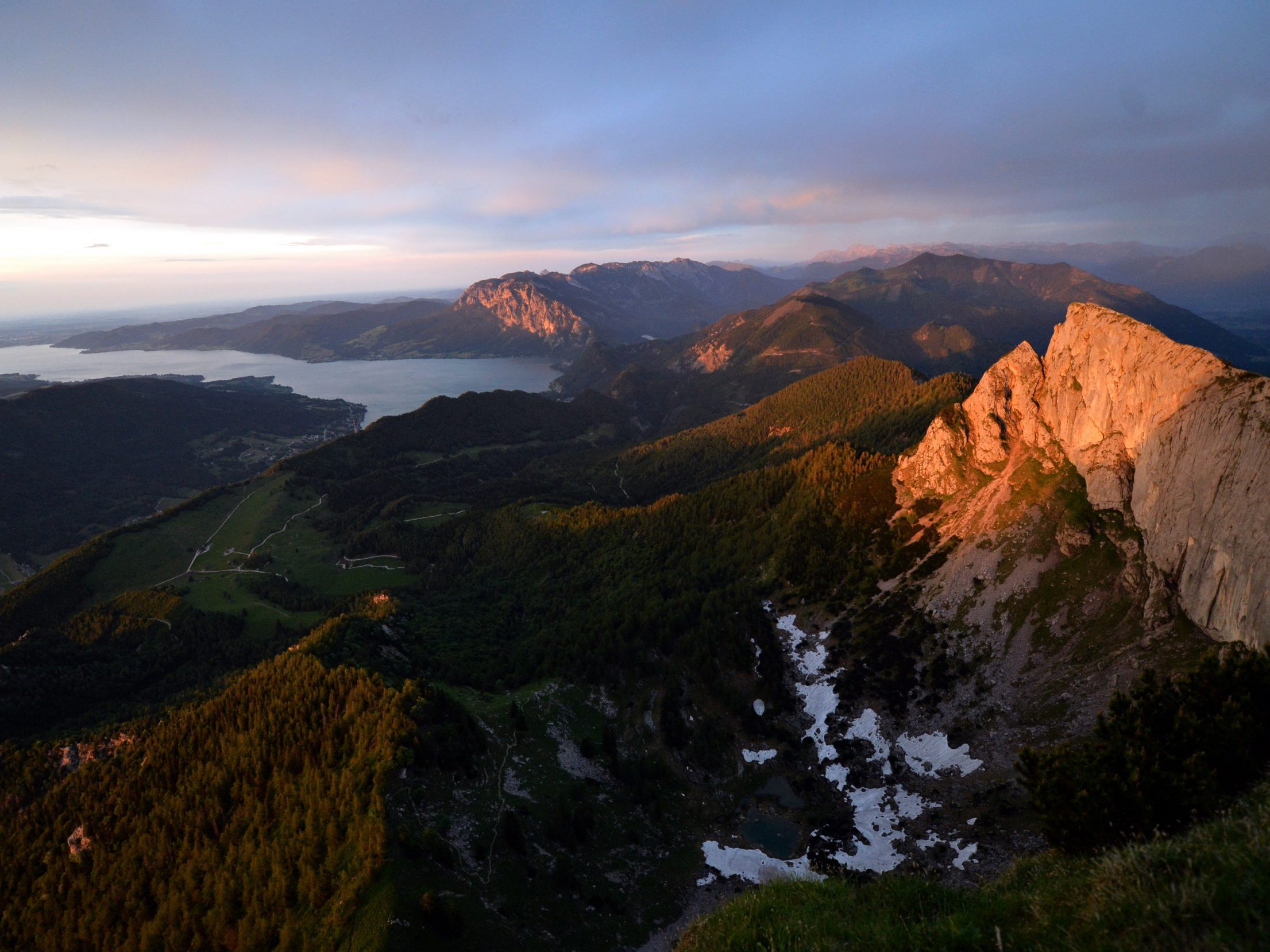 Der Attersee.