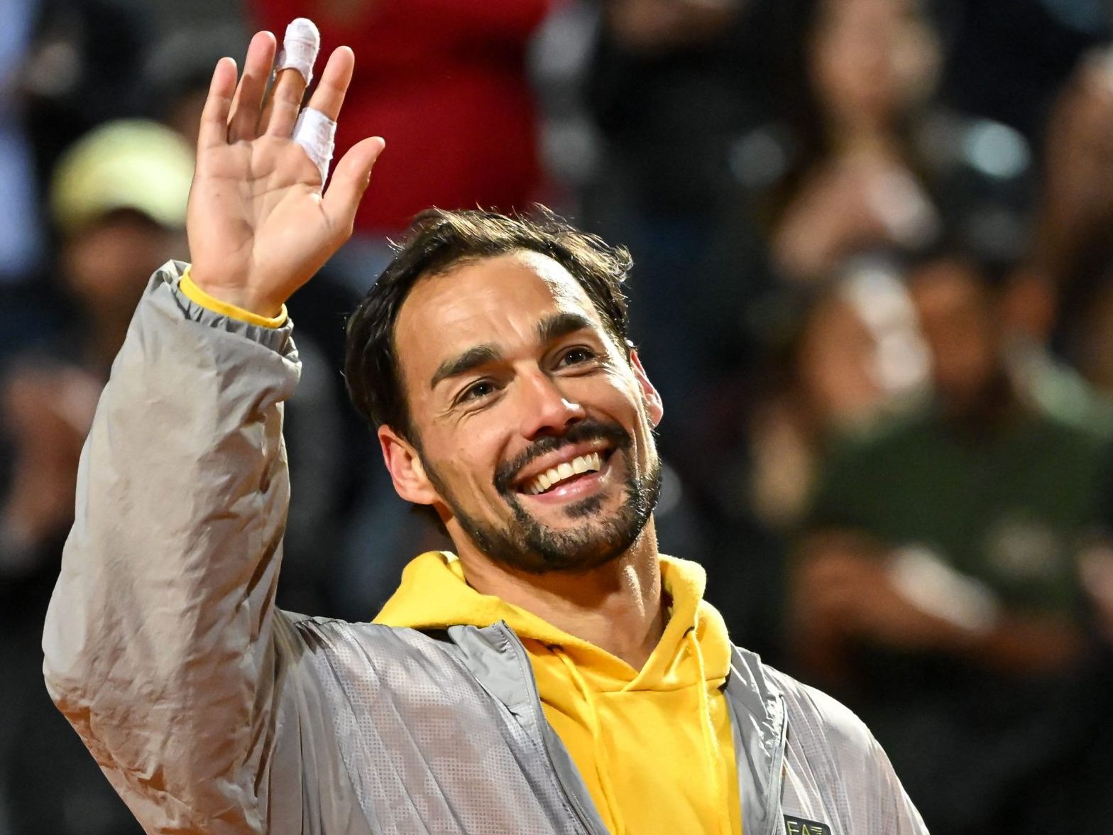 Fabio Fognini sorgt für einen Eklat in Stuttgart.