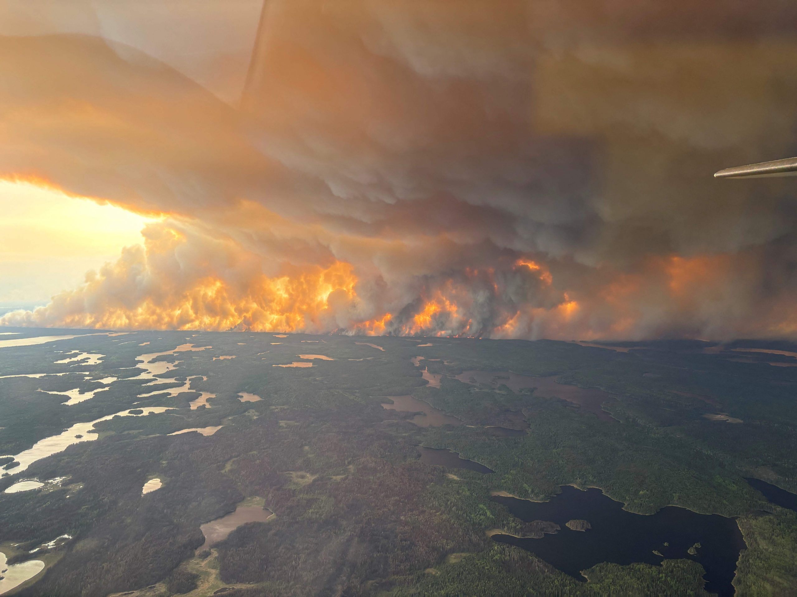 Kanadischer Rauch über Österreich: Milchiger Himmel