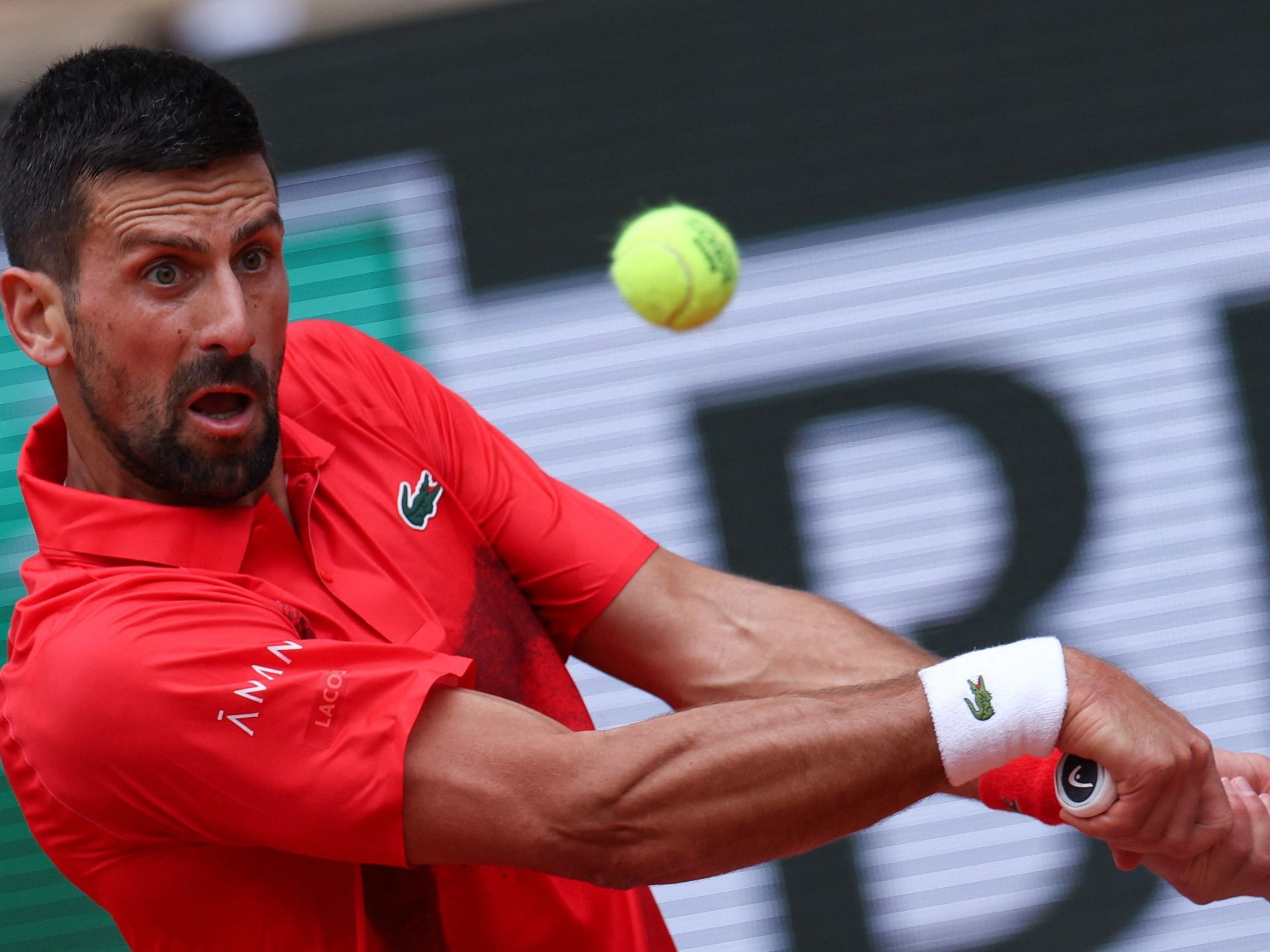 Norries unglaublicher Schlag bei French Open (Bild: Alain JOCARD / AFP) Norries unglaublicher Schlag bei French Open (Bild: Alain JOCARD / AFP)