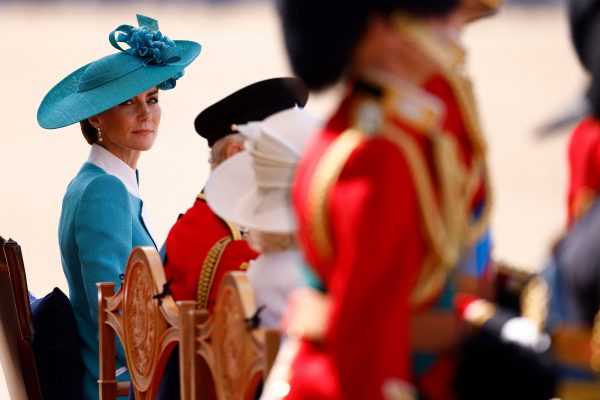 BRITAIN-ROYALS-TROOPING