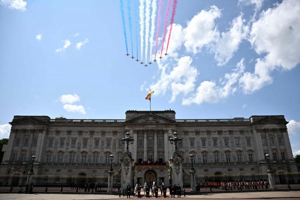 BRITAIN-ROYALS-TROOPING