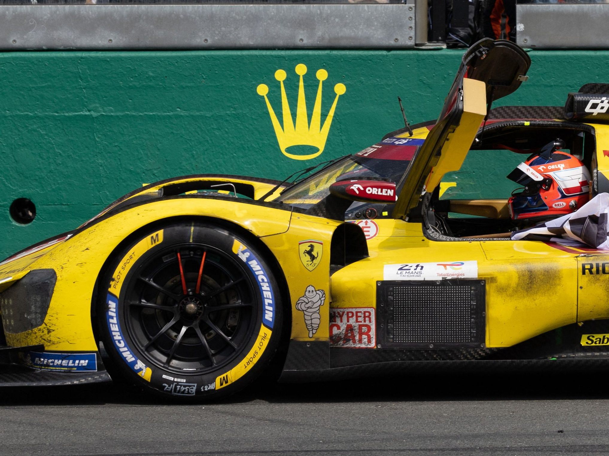 Für Ferrari ist es der dritte Sieg in Folge bei den 24h von Le Mans Für Ferrari ist es der dritte Sieg in Folge bei den 24h von Le Mans
