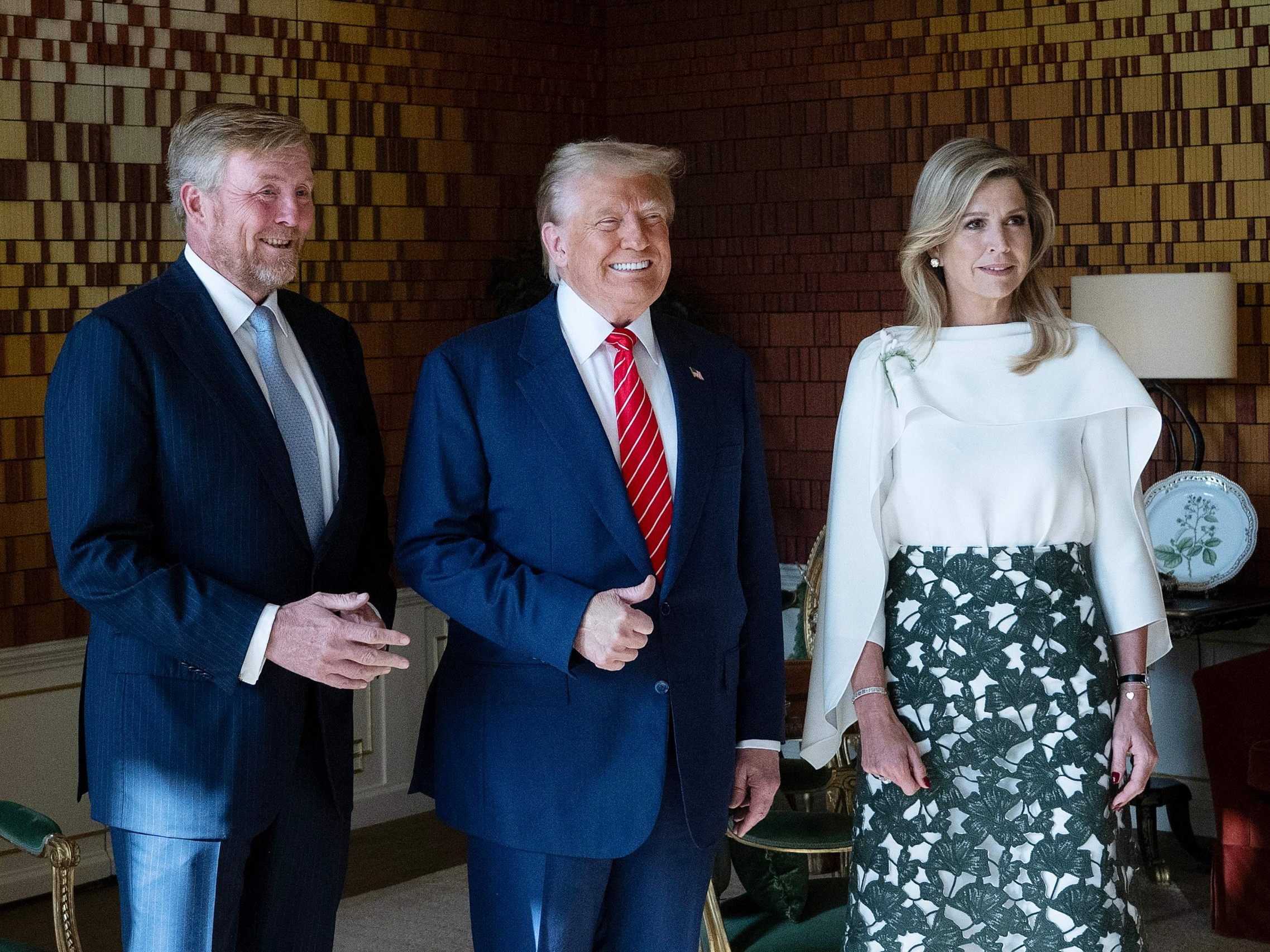 US-Präsident nächtigte im königlichen Palast Huis ten Bosch