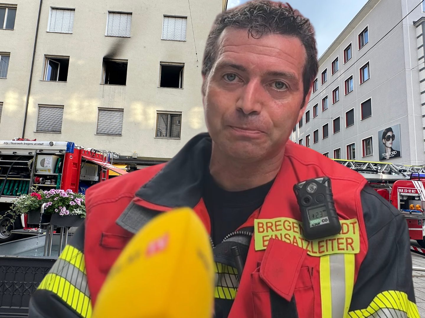 Küchenbrand in Bregenz: Zwei Verletzte – Bewohner rettet Passanten vor Eintreffen der Feuerwehr Küchenbrand in Bregenz: Zwei Verletzte – Bewohner rettet Passanten vor Eintreffen der Feuerwehr