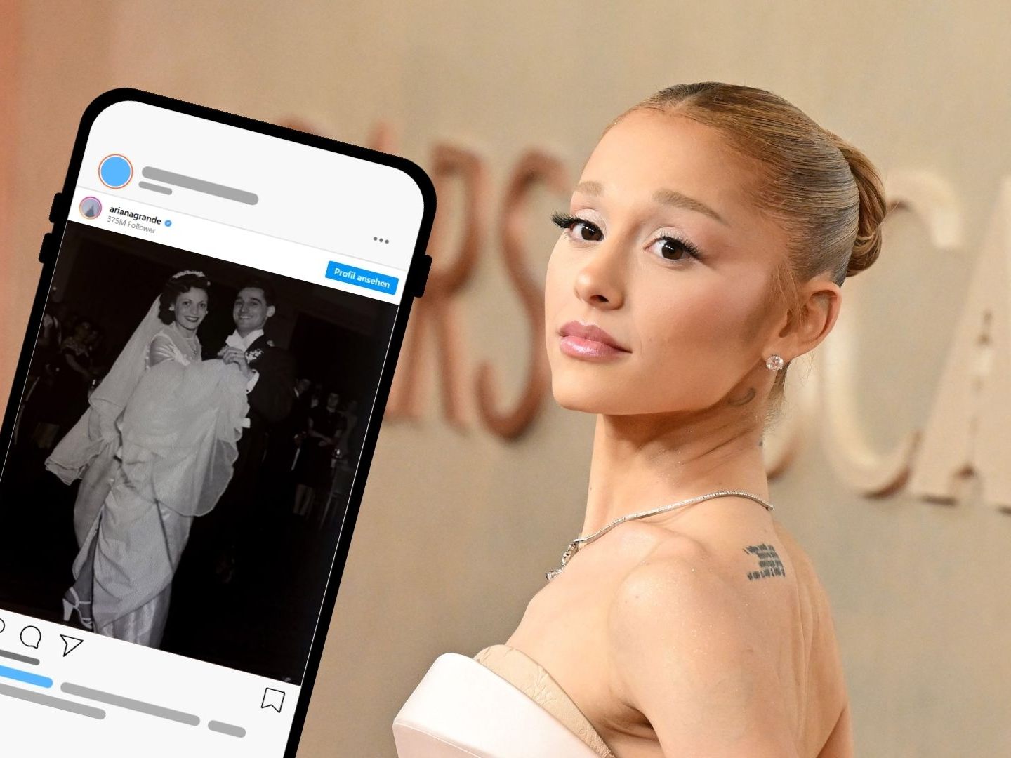 Ariana Grande trauert um ihre "Nonna".