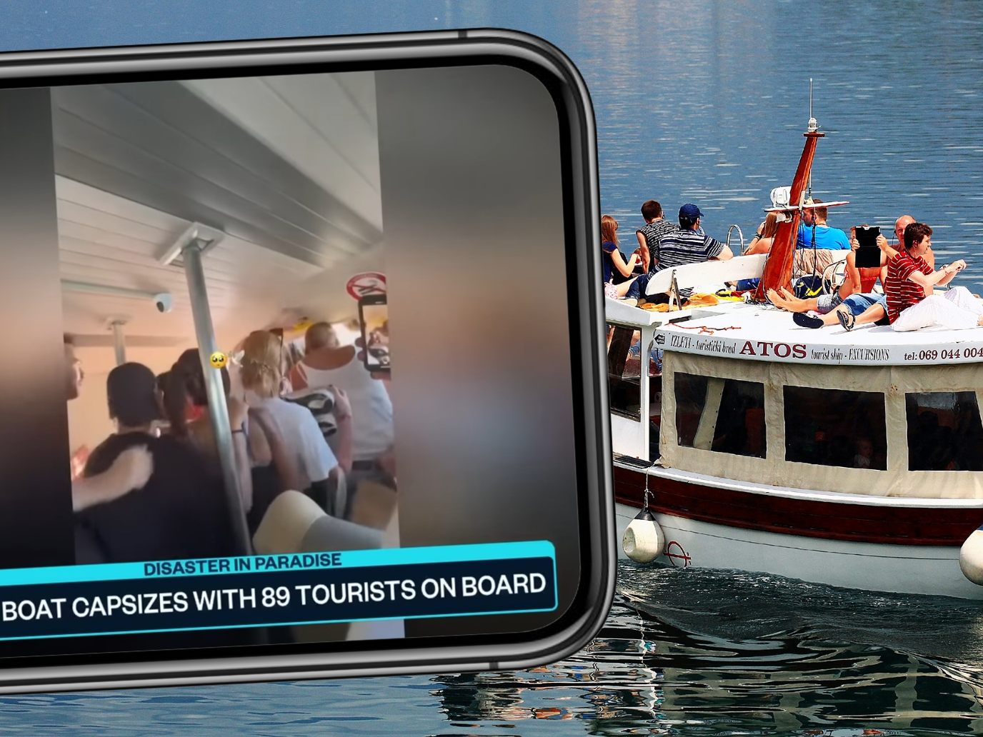 Für die Touristen wurde der Ausflug zum Desaster.