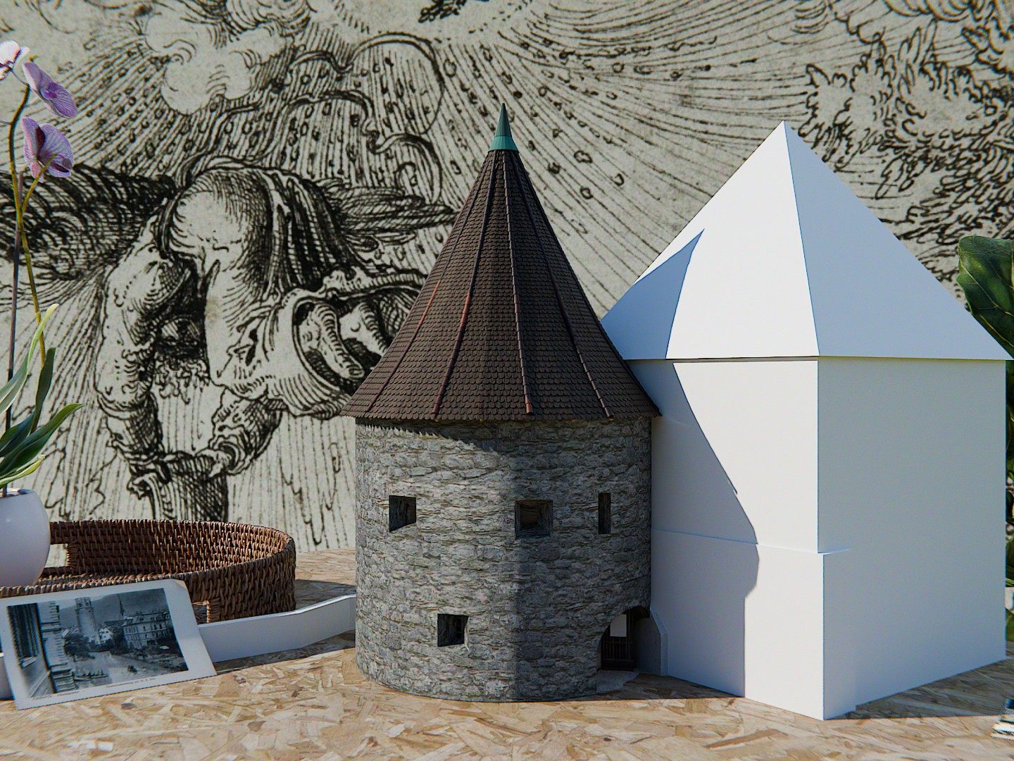Der Turm ist das Projekt