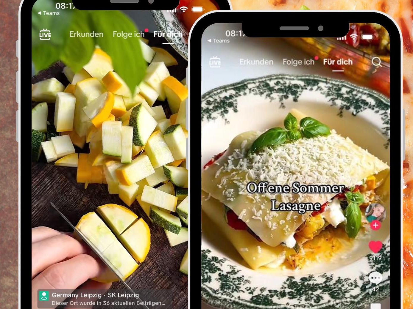 TikTok-Video zeigt schnelles Rezept für den Sommer.