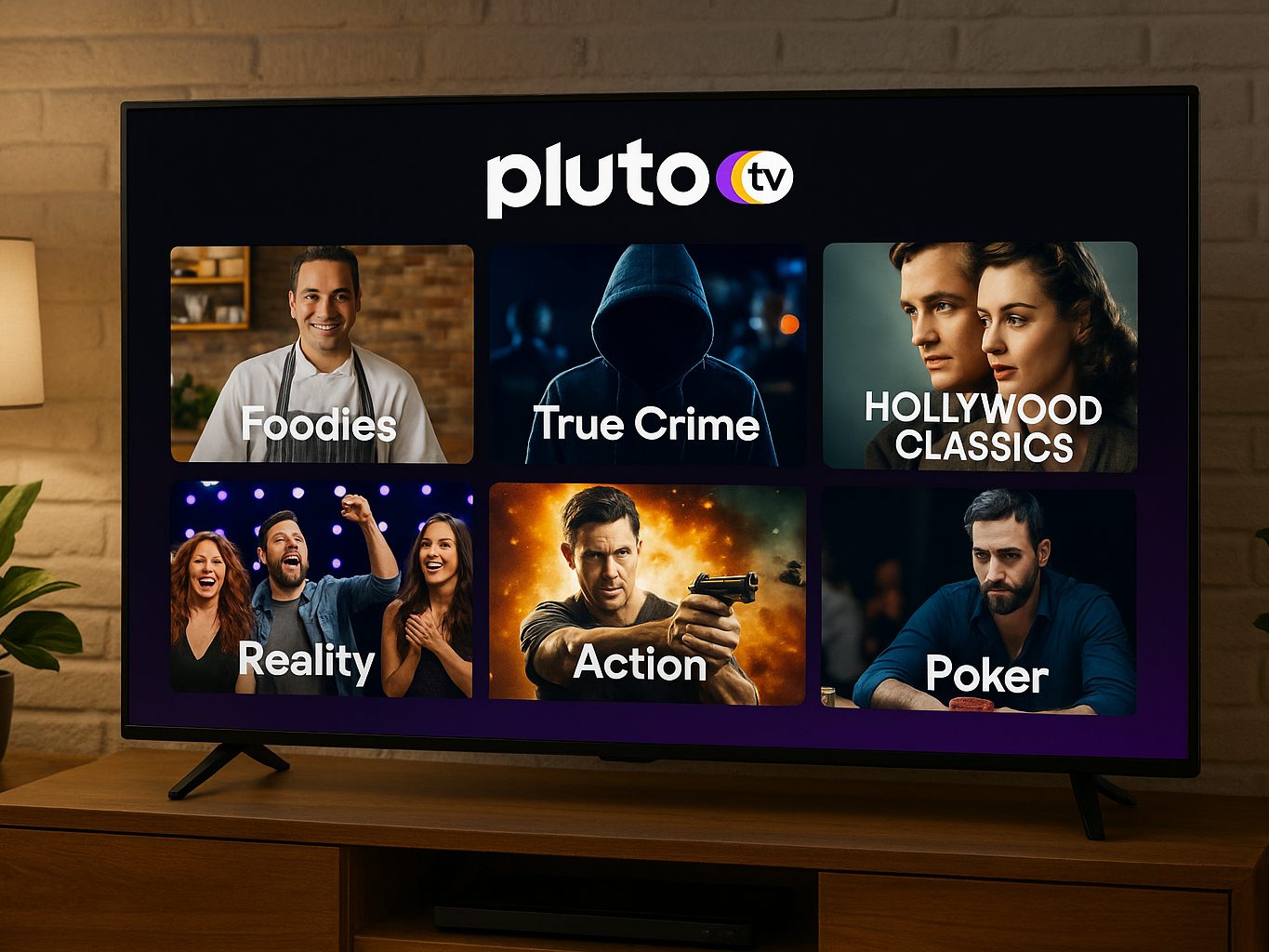 Entdecke kostenlose Pluto TV-Sender ab Juni: LGBTQ+, Horror, Red Bull TV. (Symbolbild; KI generiert) Entdecke kostenlose Pluto TV-Sender ab Juni: LGBTQ+, Horror, Red Bull TV. (Symbolbild; KI generiert)