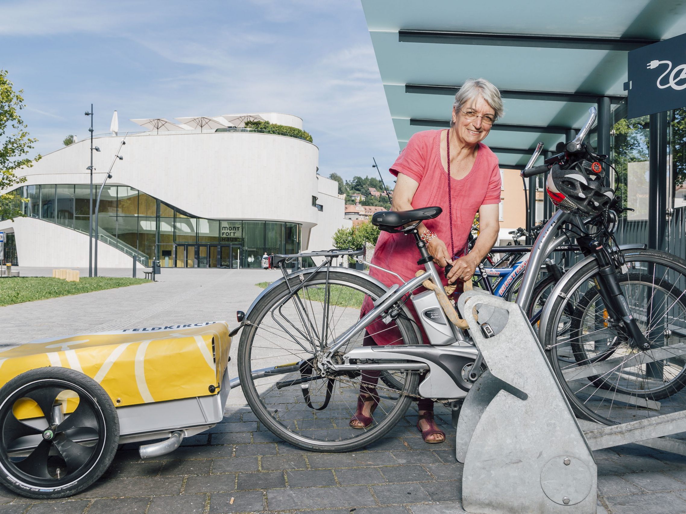 Fahrradabstellplätze