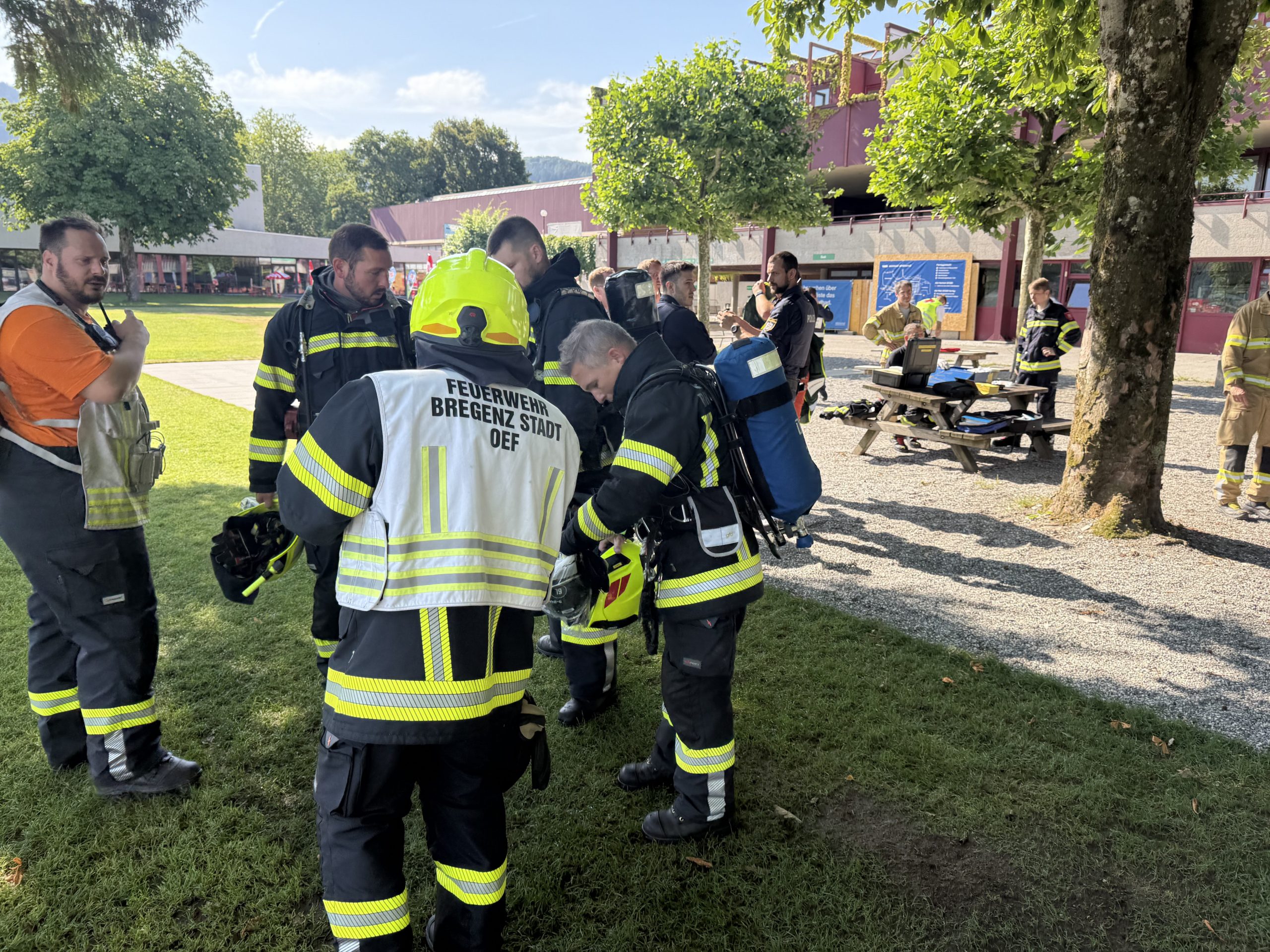 Chlorgasaustritt im Bregenzer Strandbad Chlorgasaustritt im Bregenzer Strandbad