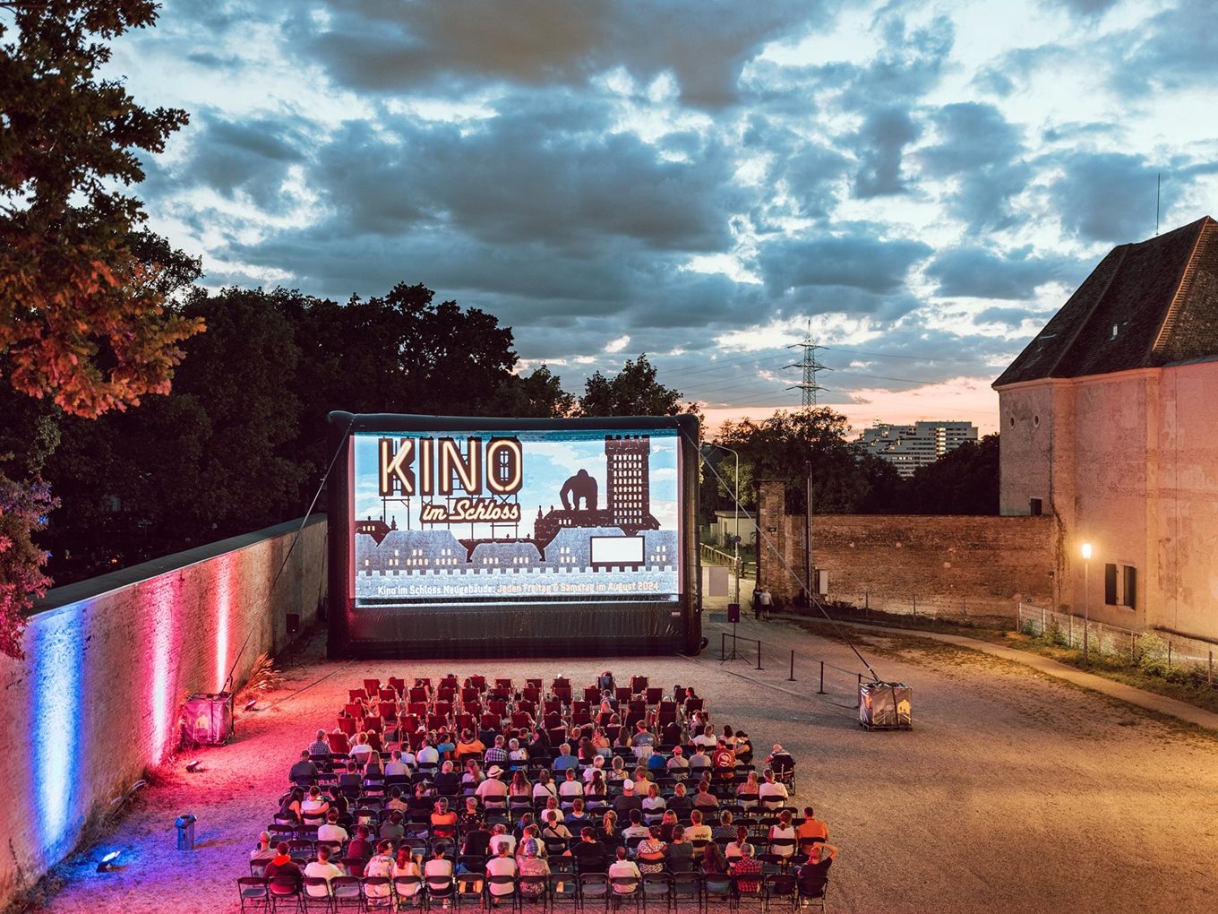Das Programm beim Kino im Schloss 2025.