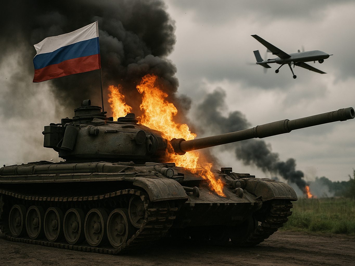 Ukraine nutzt Drohnen gegen Russland effektiv (Bild: KI-generiert) Ukraine nutzt Drohnen gegen Russland effektiv (Bild: KI-generiert)