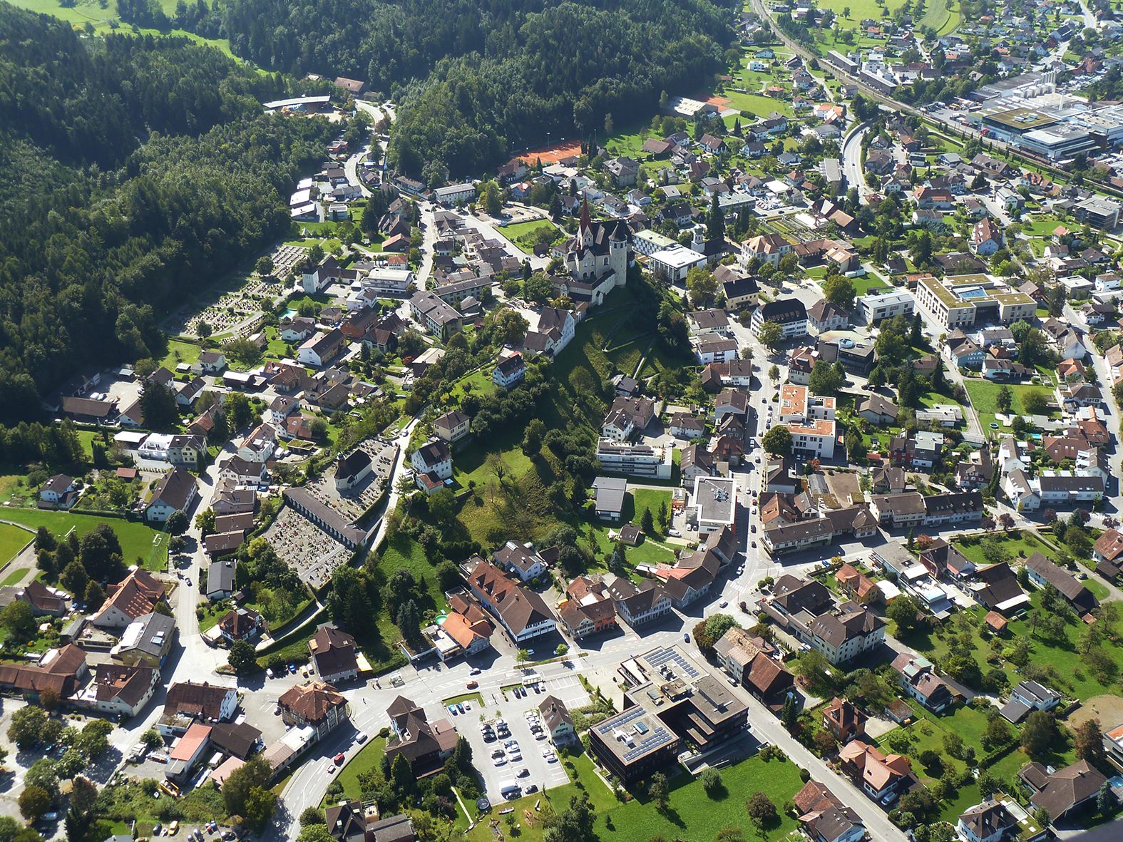 Luftaufnahme Rankweil