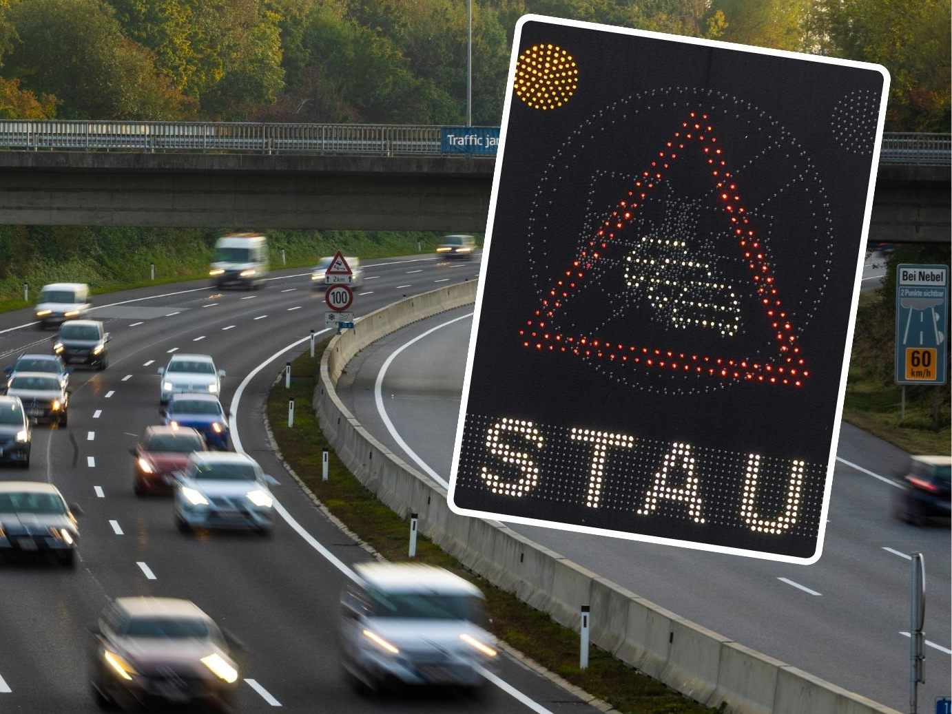 Am Pfingstwochenende sollten Sie mit viel Verkehr auf den Straßen rechnen. Am Pfingstwochenende sollten Sie mit viel Verkehr auf den Straßen rechnen.