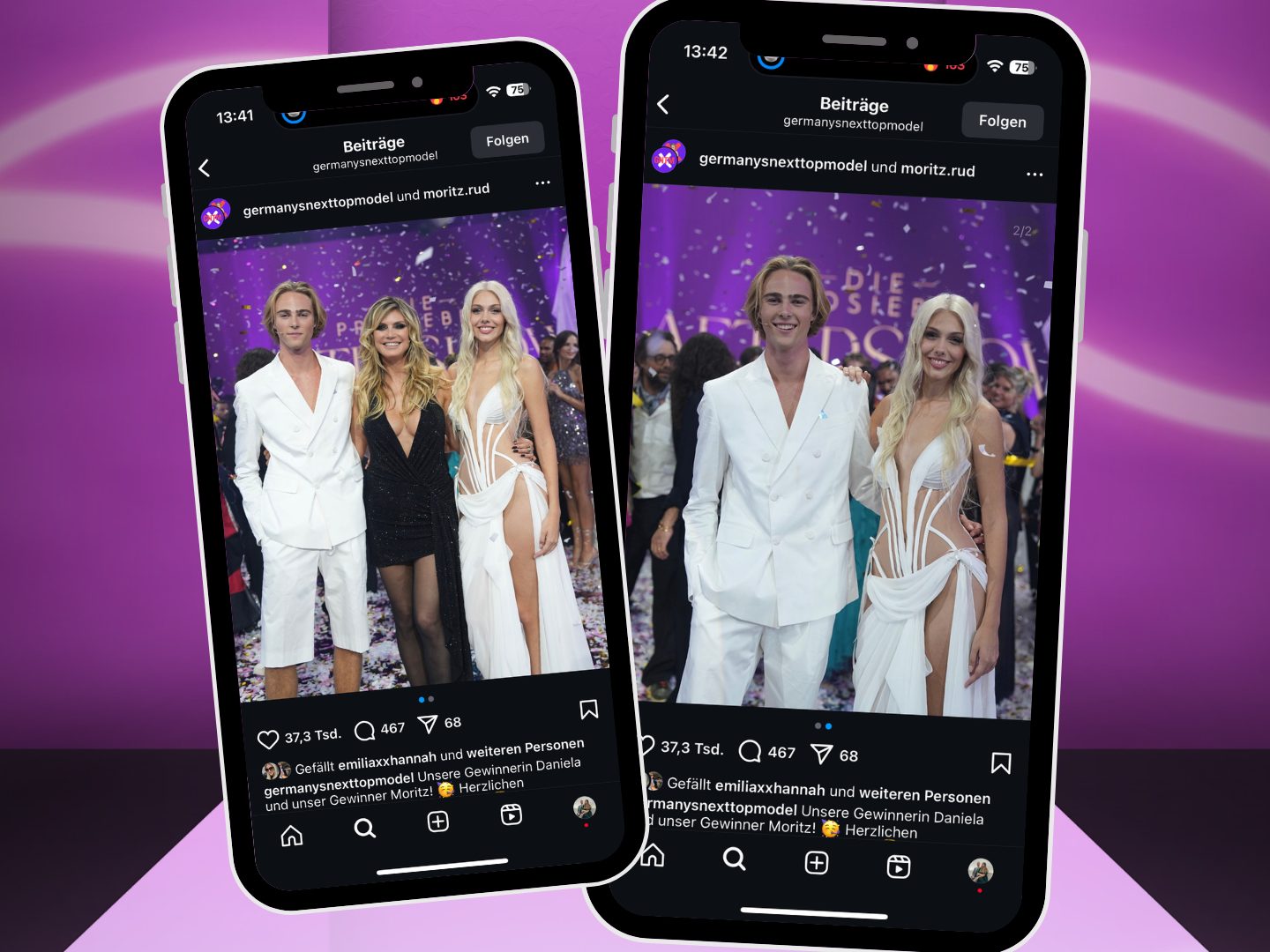 Wiener Duo knapp geschlagen – GNTM-Sieg geht nach Deutschland