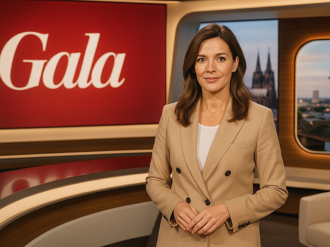 RTL's GALA zieht nach Köln: Neues Studio & Annika Lau (Symbolbild; KI generiert) RTL's GALA zieht nach Köln: Neues Studio & Annika Lau (Symbolbild; KI generiert)