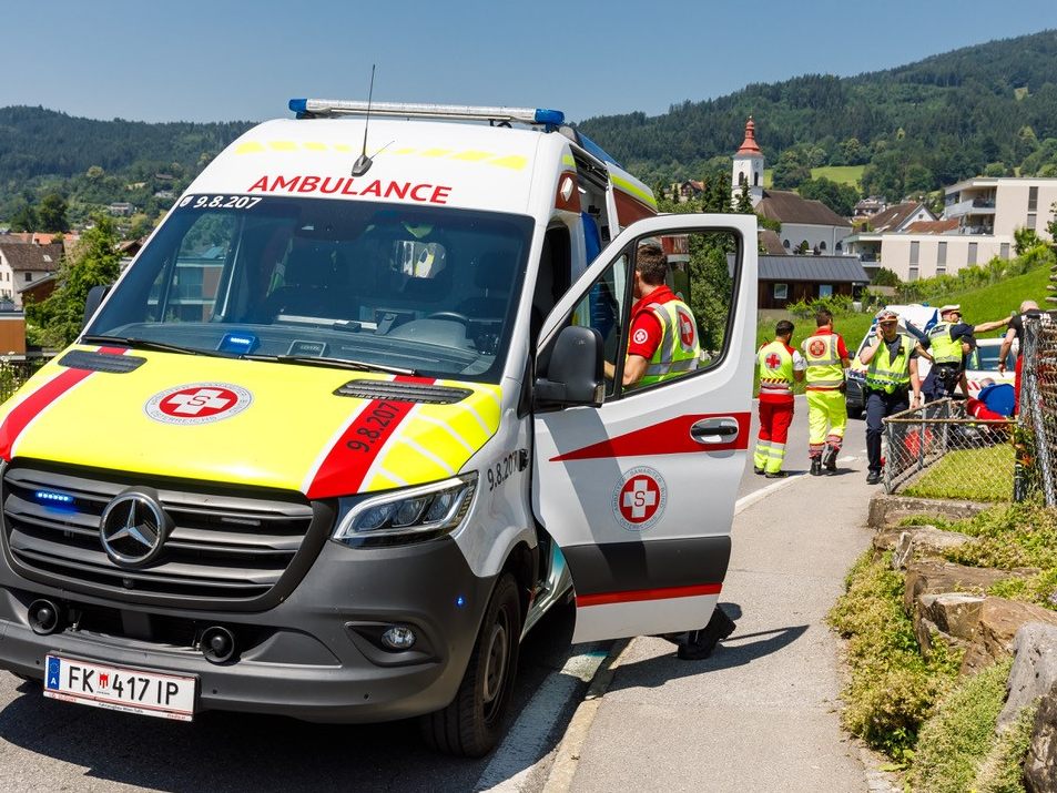 Schwerer Motorradunfall in Satteins Schwerer Motorradunfall in Satteins