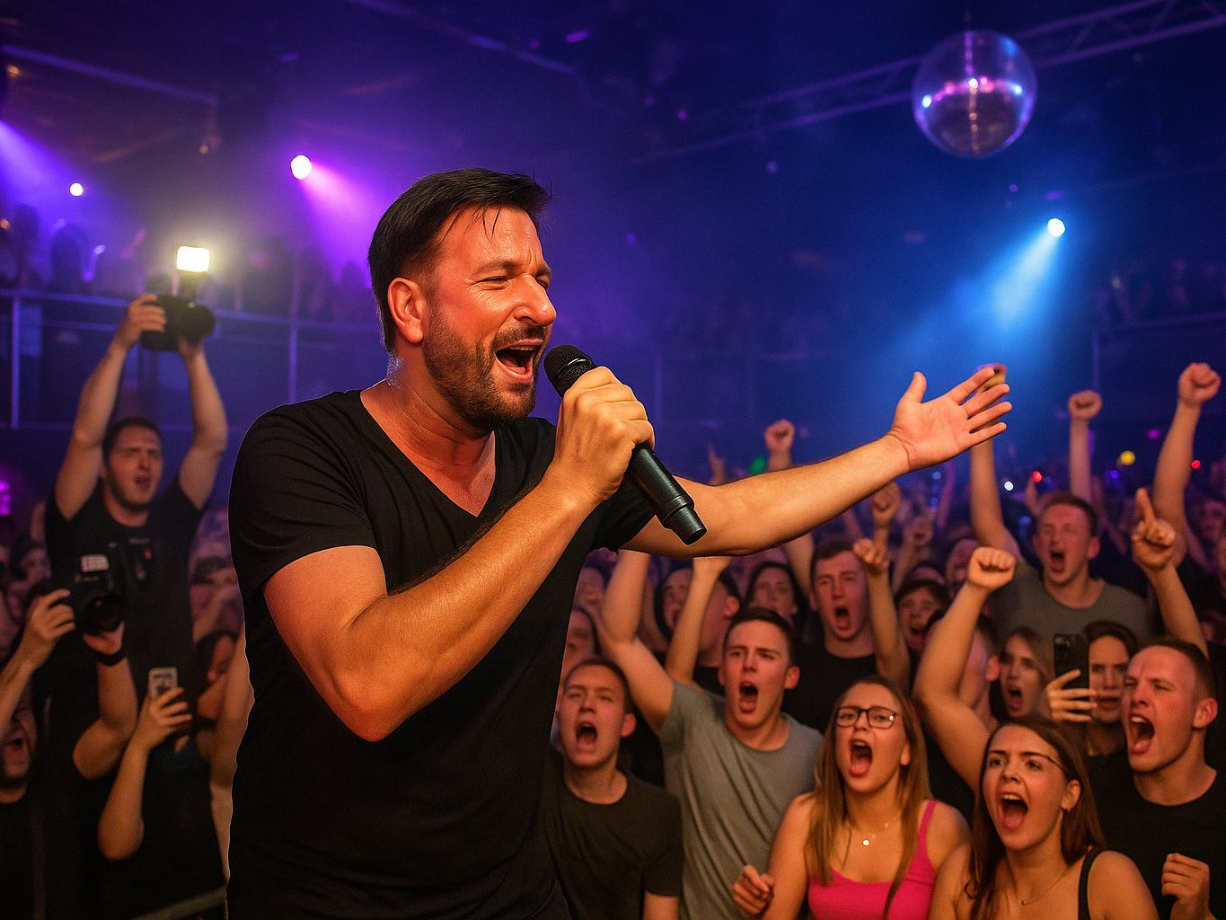 Wendler Comeback: Erfolg und Skandal im Prater (Symbolbild; KI generiert)
