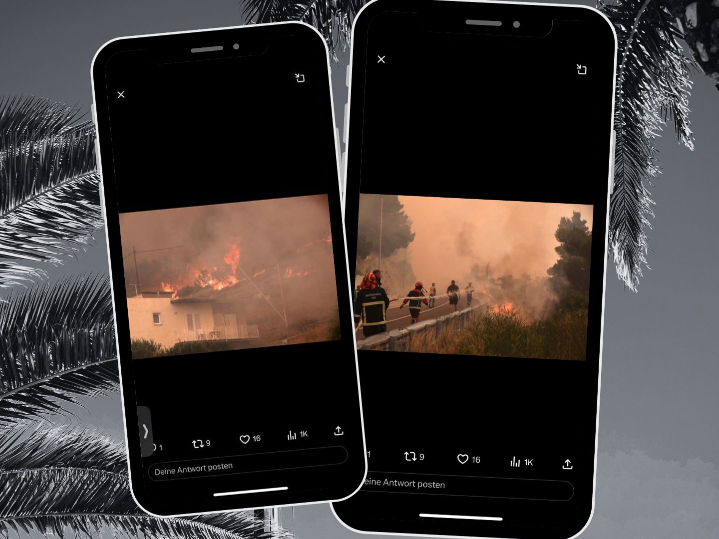 Kroatien-Urlauber fliehen vor Flammen-Inferno! Kroatien-Urlauber fliehen vor Flammen-Inferno!