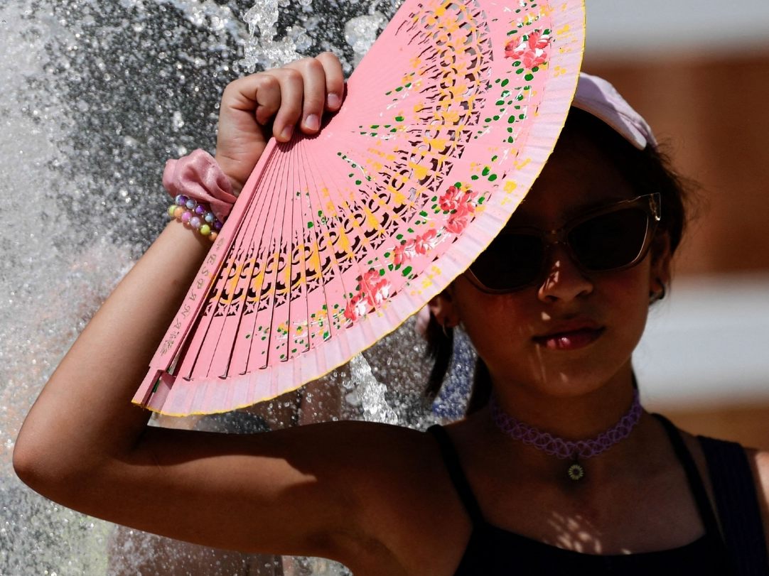 Rekordhitze in Spanien: 46 Grad im Juni.