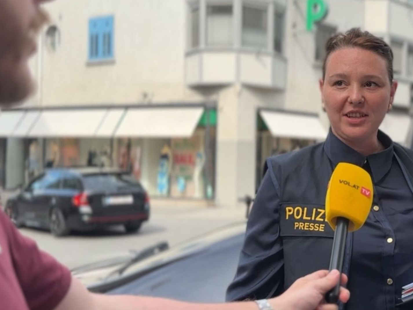 Polizeisprecherin über den Raubüberfall in Dornbirn Polizeisprecherin über den Raubüberfall in Dornbirn