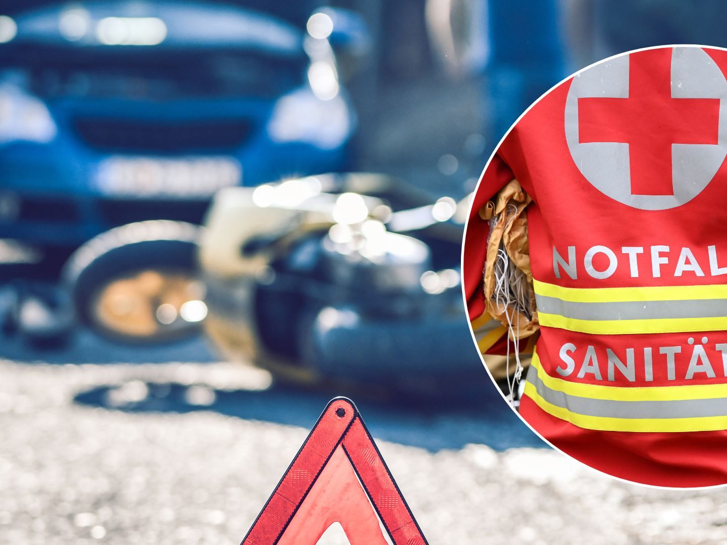 Motorradlenkerin schwer verletzt Motorradlenkerin schwer verletzt