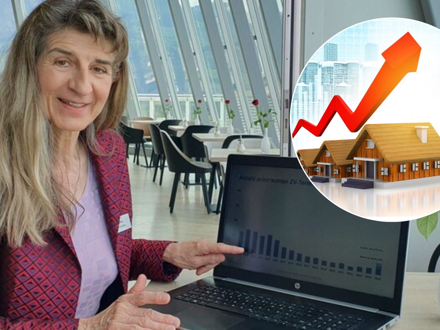 Monika Konvicka beschäftigt sich seit Jahren im Detail mit der Analyse von Zwangsversteigerungen in Österreich.