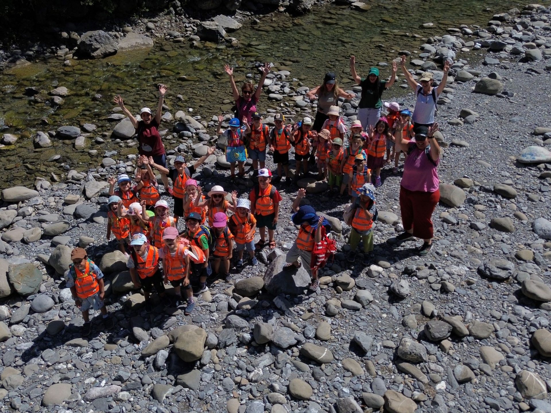 Spaß hatten auch die Kinder des Kindergarten Merowinger.