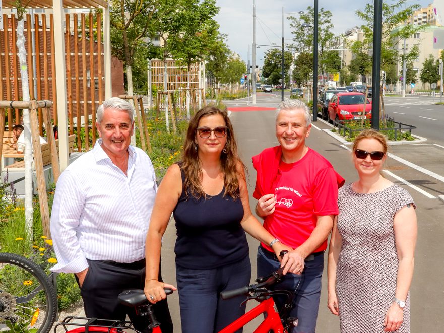Der 7 Kilometer lange Mega-Rad-Highway ist fertig.