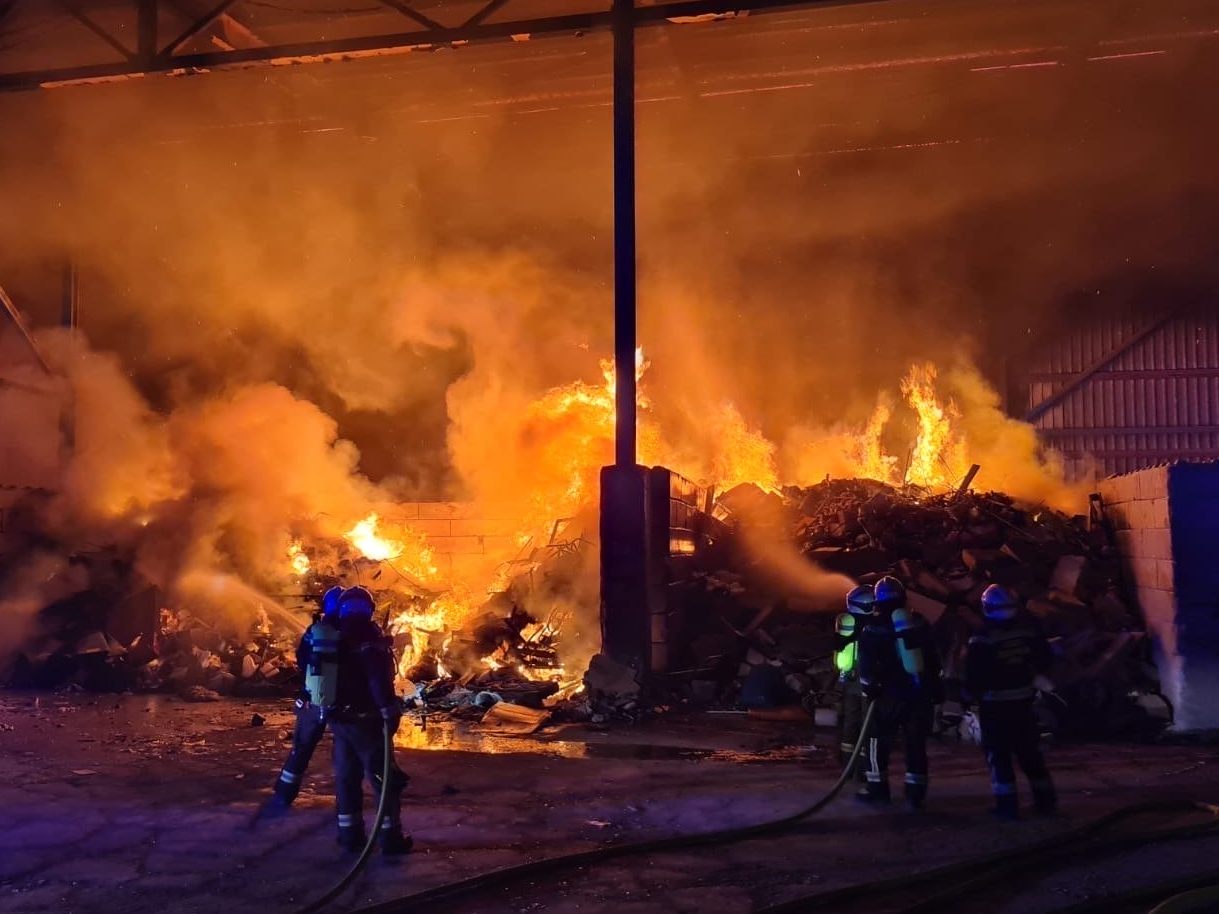 Feuerwehreinsatz in Wien-Penzing.
