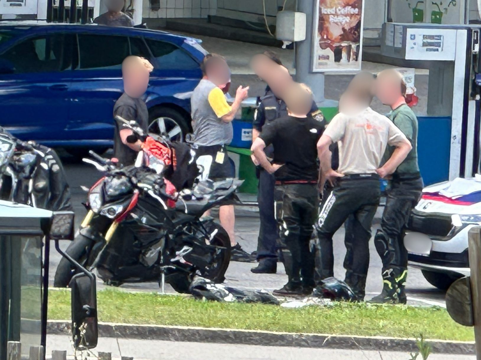 Die Polizei zog mehrere Motorradfahrer aus dem Verkehr.